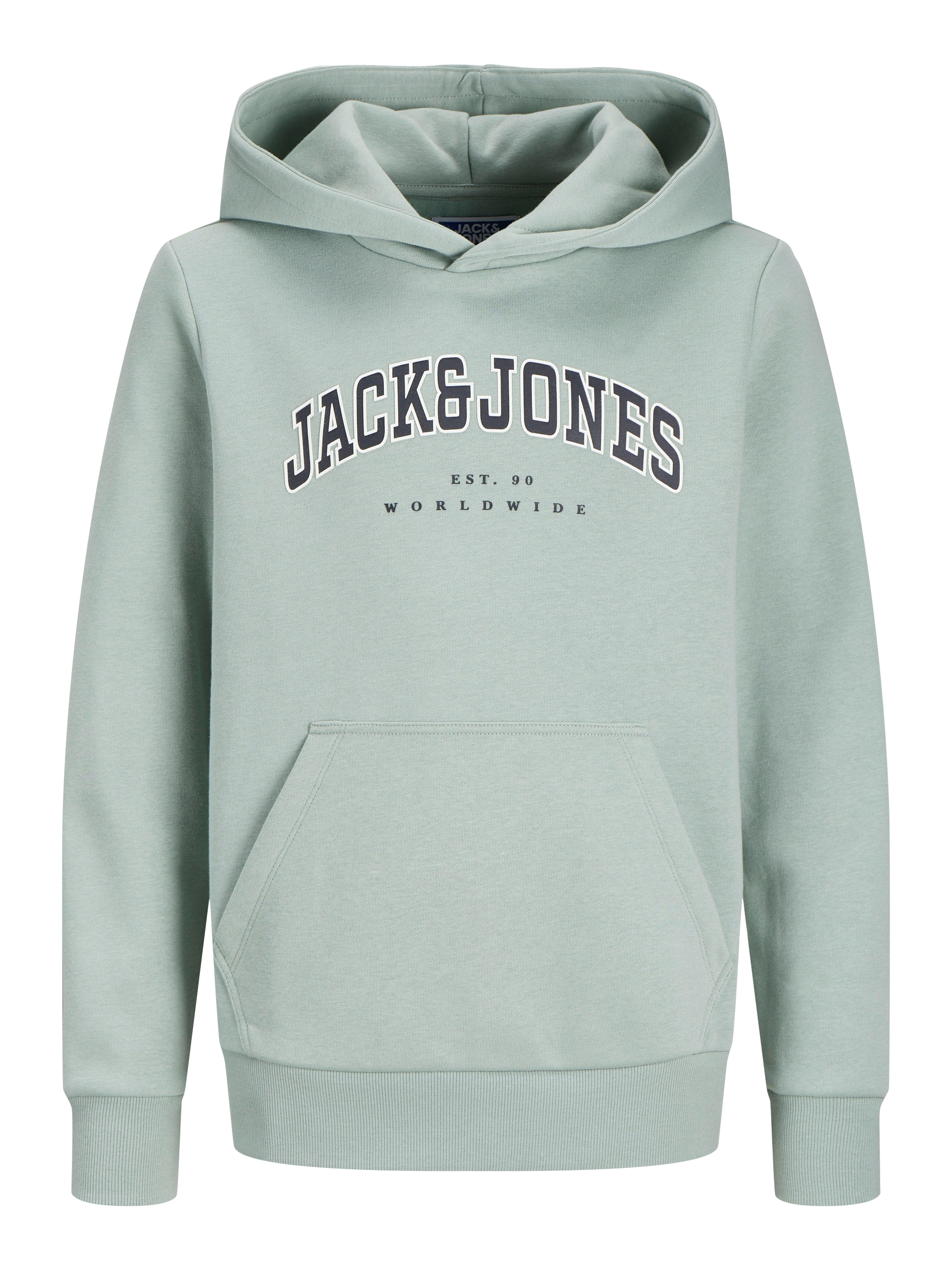Jack & Jones Junior Hoodie JJECALEB VARSITY SWEAT HOOD NOOS JNR