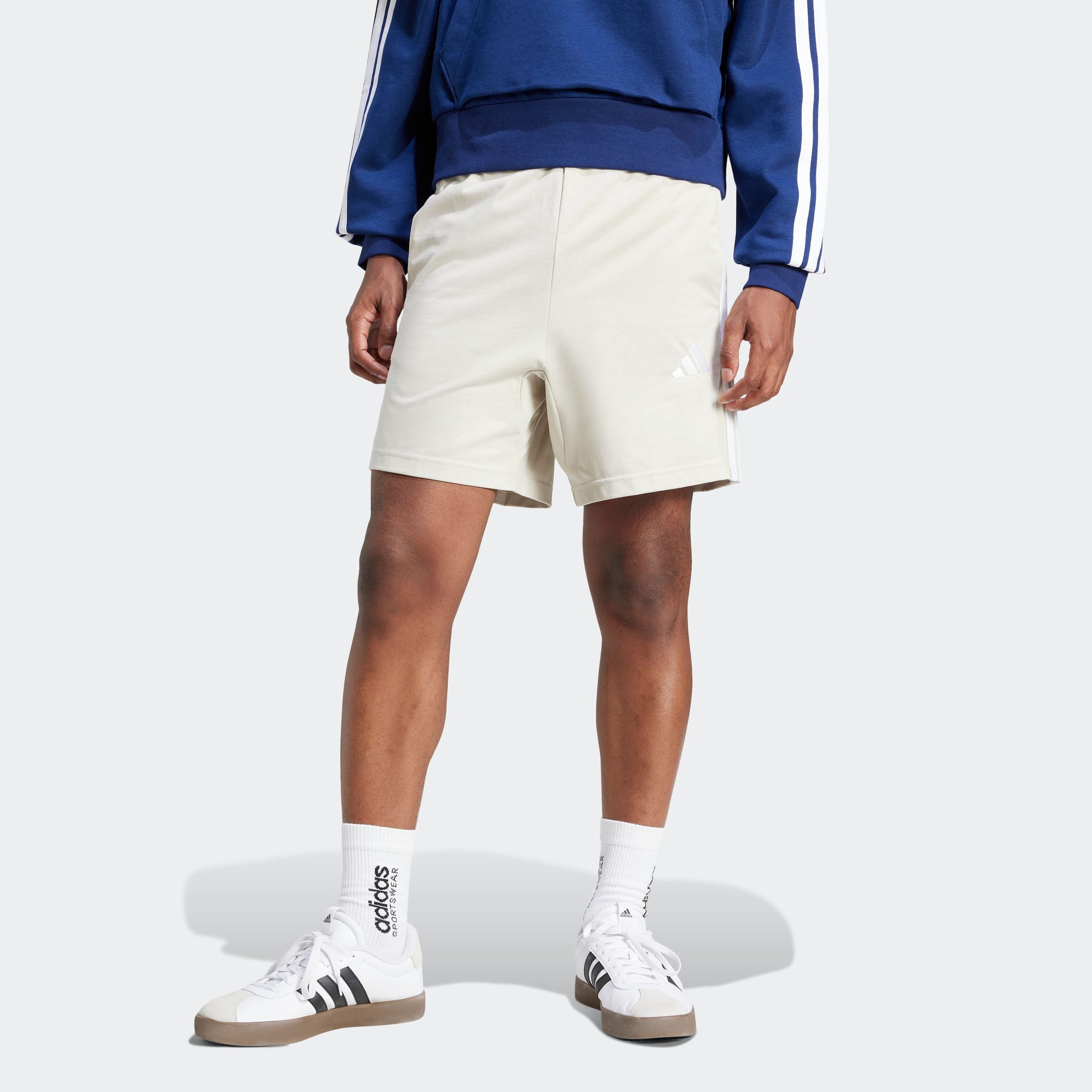 adidas Sportswear Short M 3S SJ 7 SHO drie-strepen trainingsshorts (1-delig)
