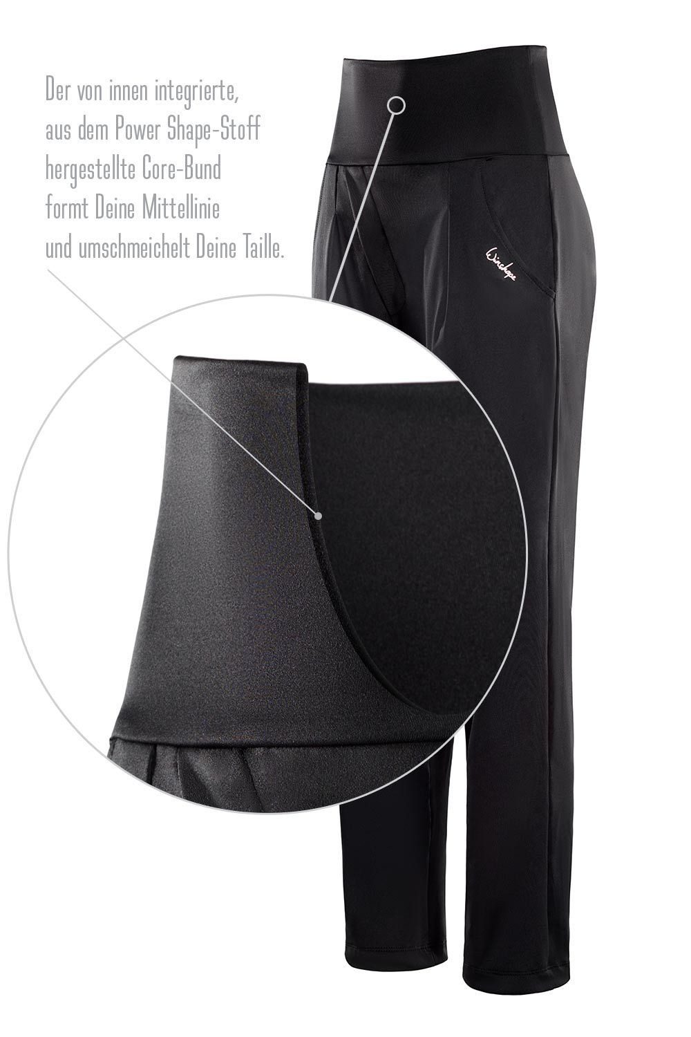 Winshape 7/8-broek Functional Light HP303 High waist baggy pants met core-band