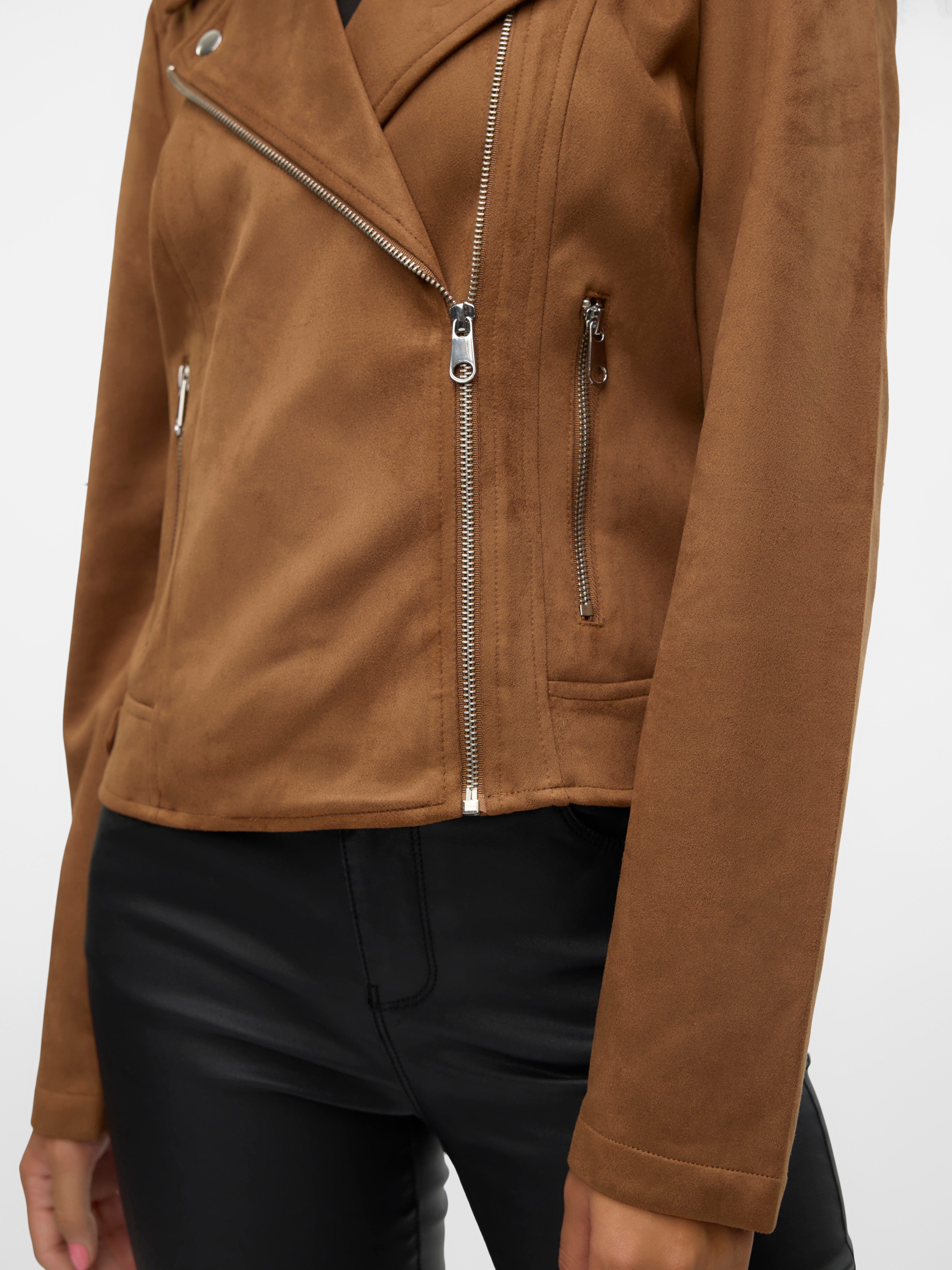 Vero Moda Imitatieleren jack VMJOSE SHORT FAUX SUEDE JACKET NOOS