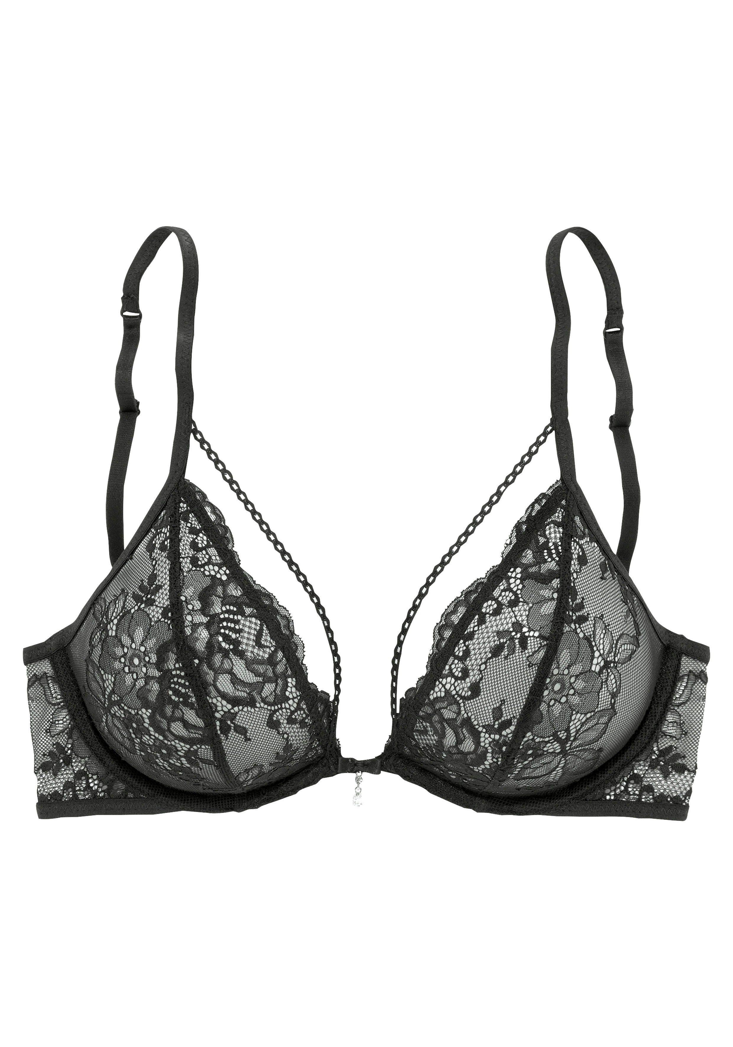 Vivance Beugel-bh gemaakt van subtiel transparant kant, lingerie