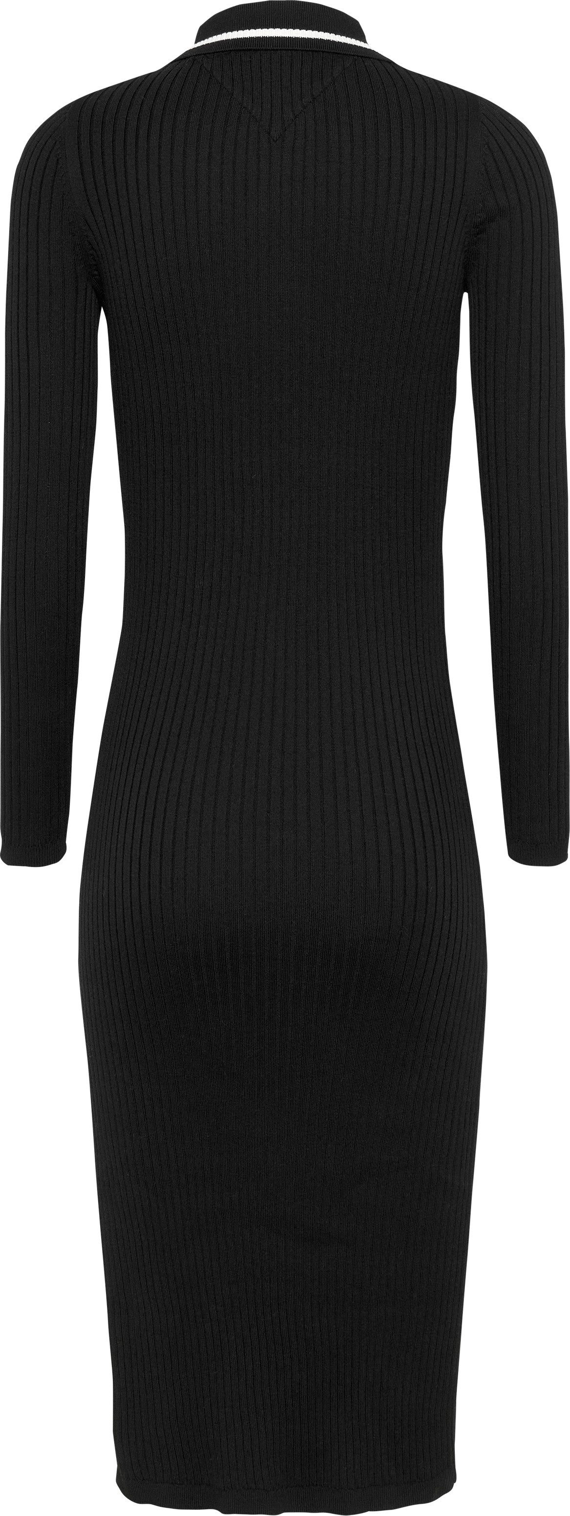 TOMMY JEANS Polojurk TJW LS POLO MIDI DRESS