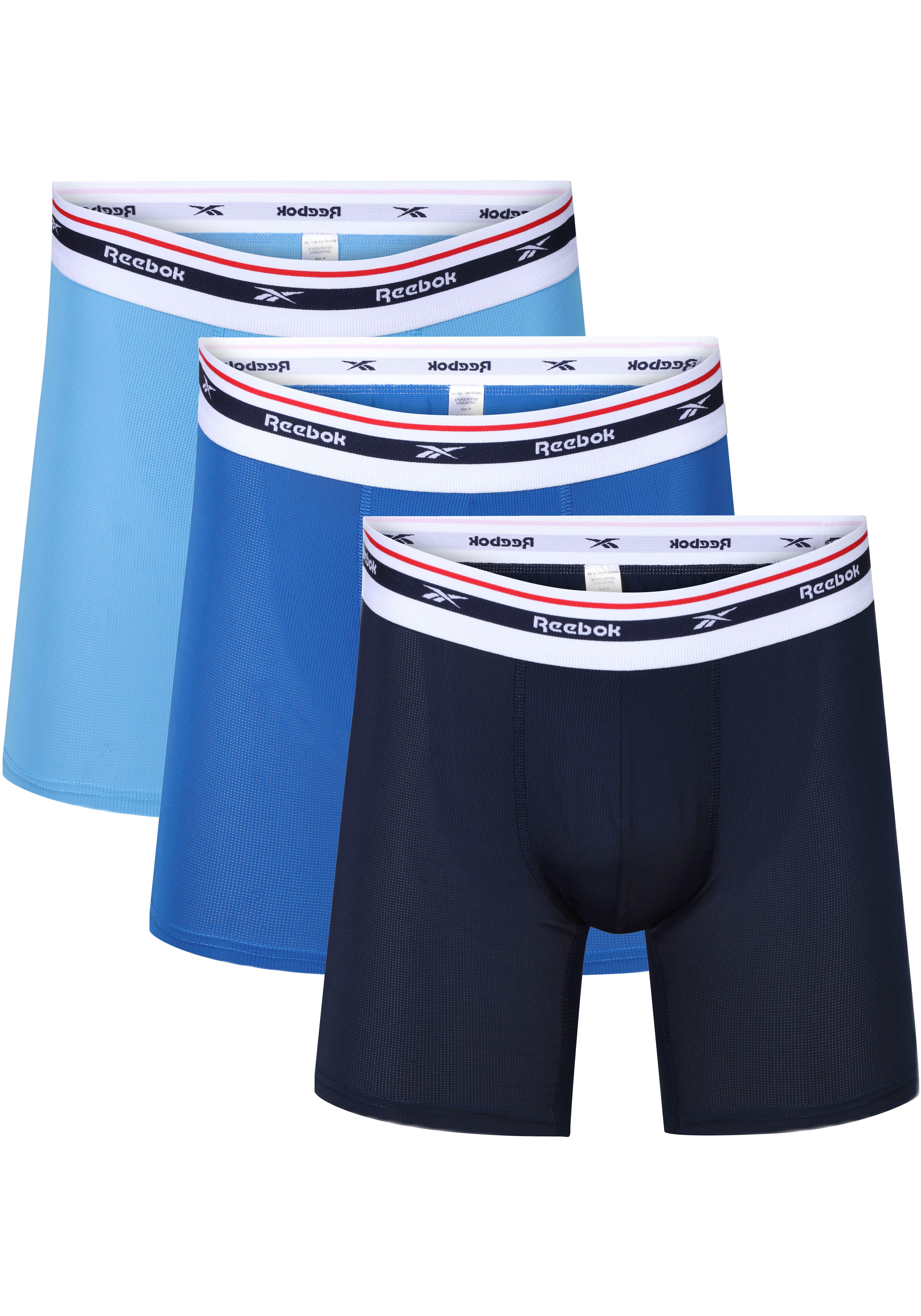 Reebok Boxershort met elastische logoband (Set van 3)