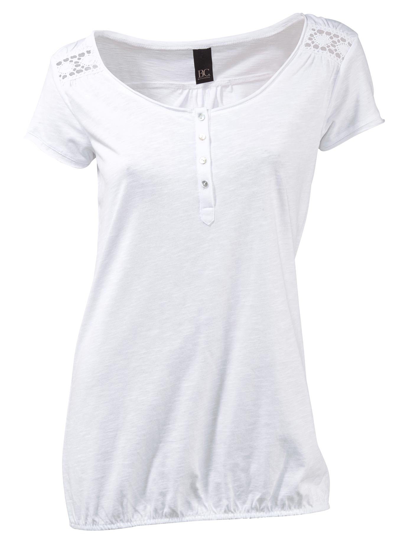 heine Shirt met ronde hals (1-delig)