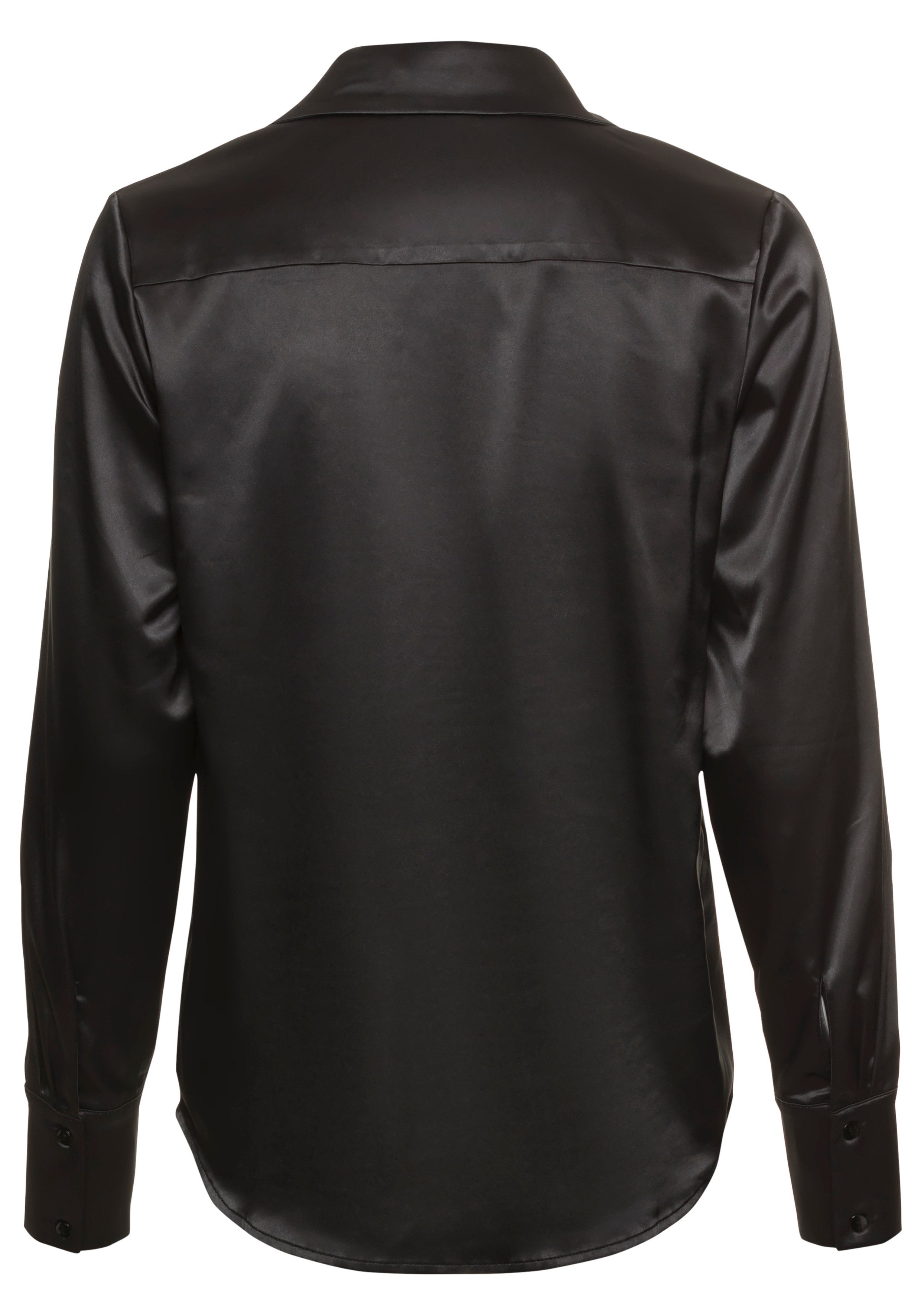 Laura Scott Satijnen blouse in vrouwelijke look nieuwe collectie
