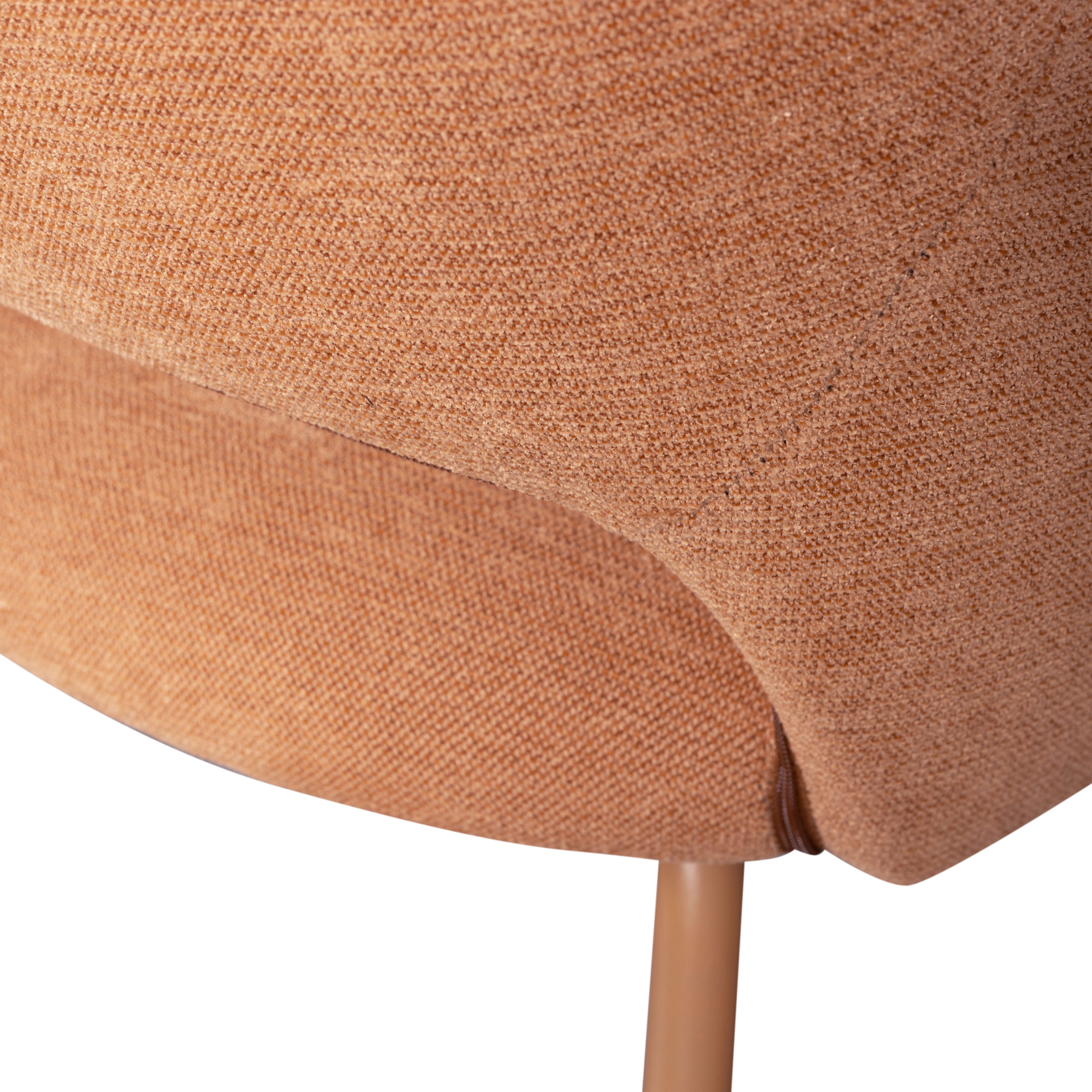 WOOOD Eetkamerstoel Jenny gepolsterd, 4-poots onderstel, h 80 cm x b 58 cm (set, 2 stuks)