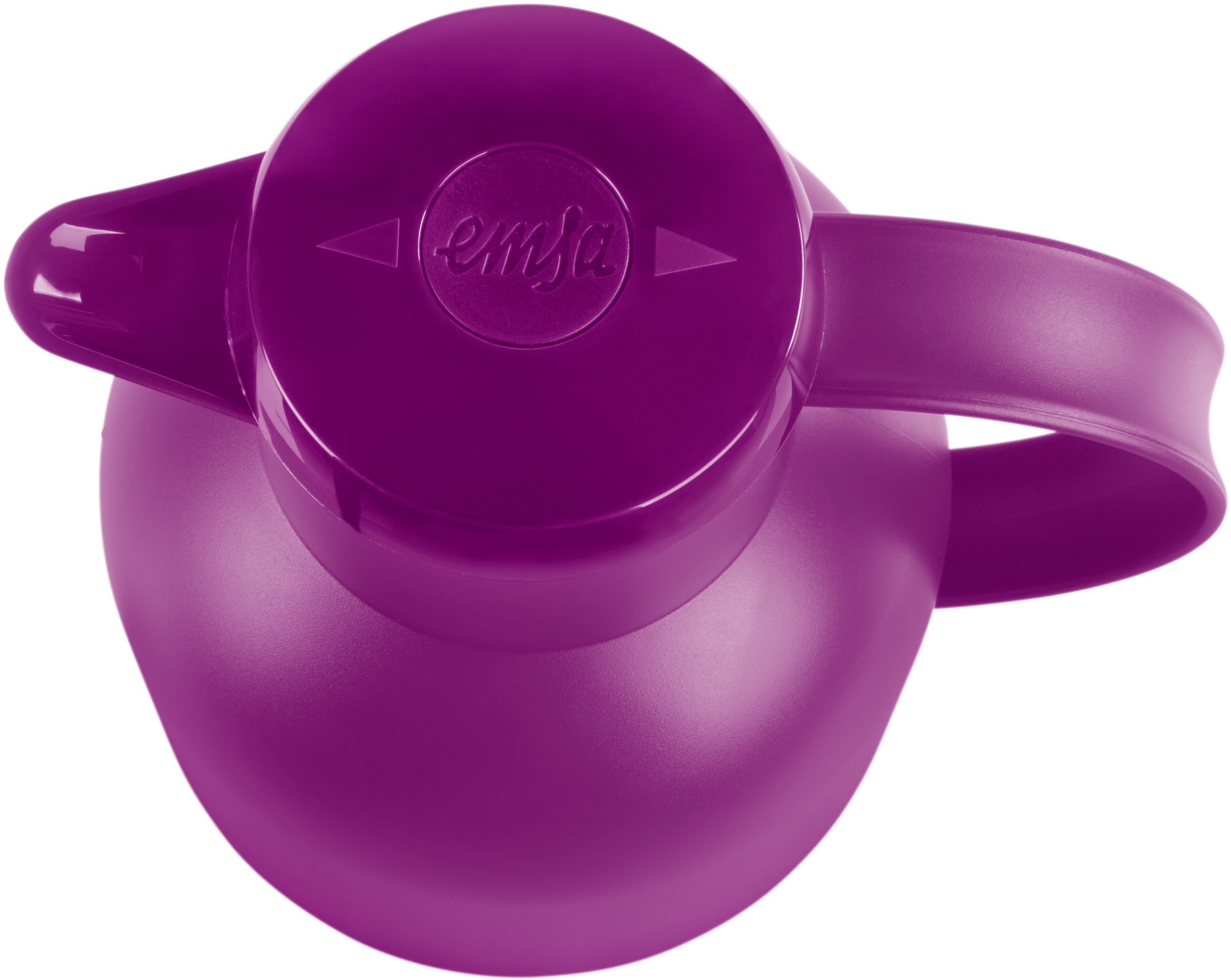 Emsa Thermoskan Samba XXL-model, tijdloos design, eenvoudige drukknop, 24u koud, 12u warm
