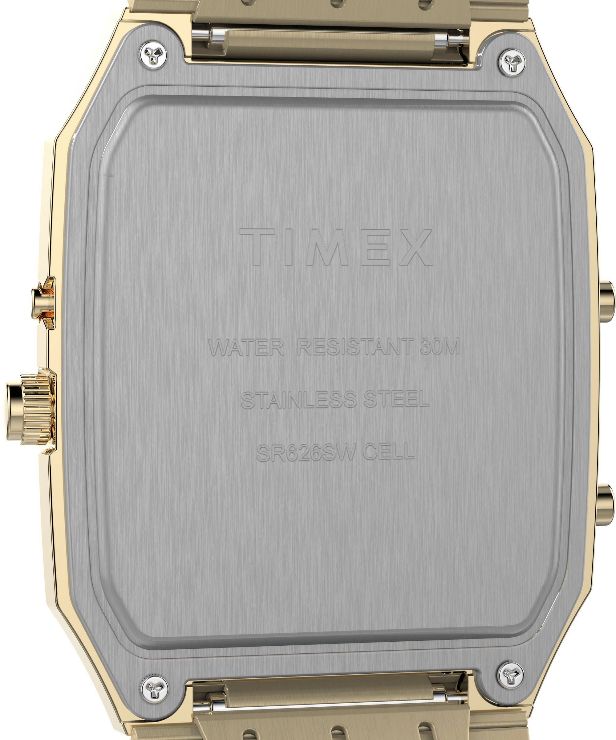 Timex Kwartshorloge Reissue Armbandhorloge, herenhorloge, dameshorloge, digitaal, roestvrij staal armband
