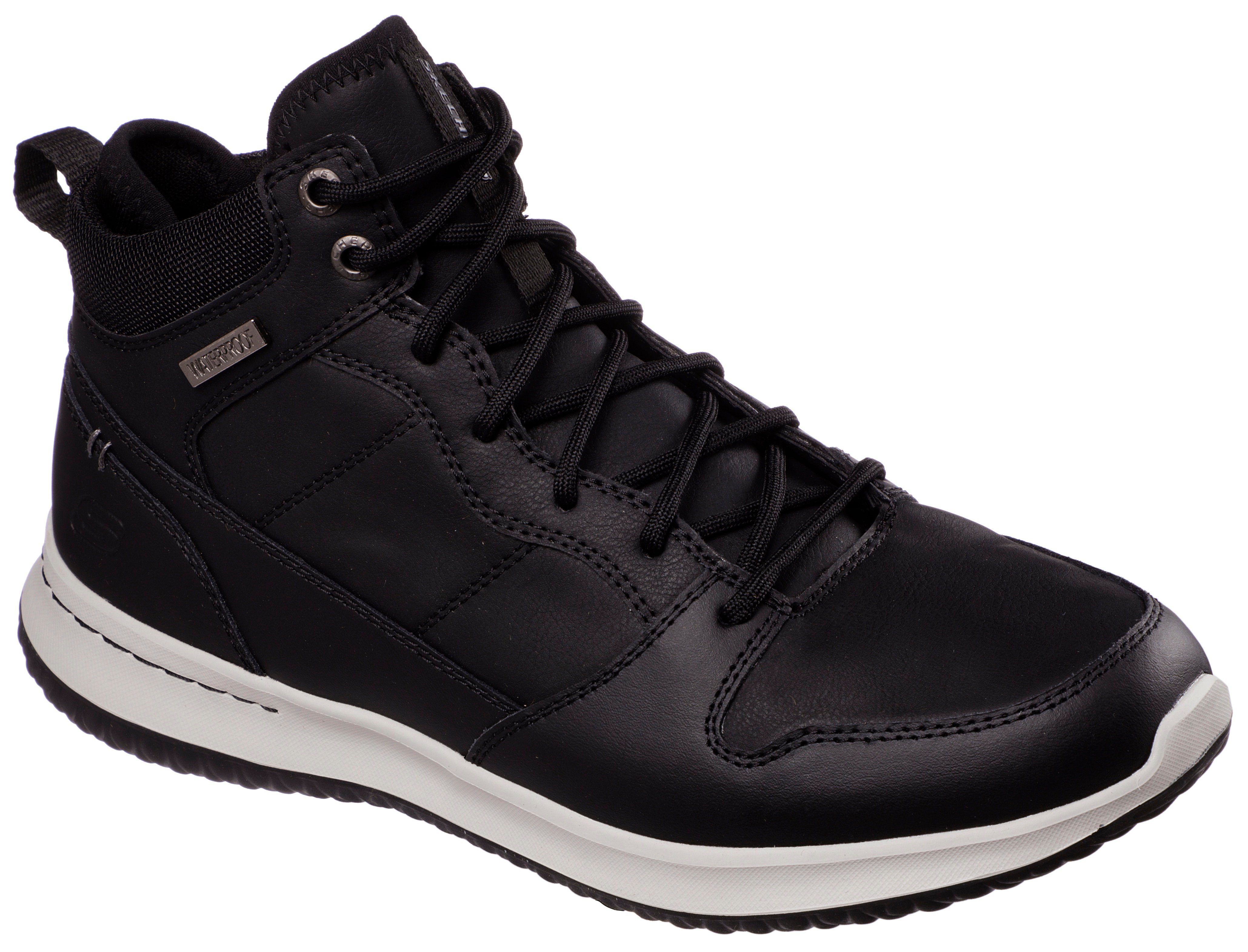 Skechers Hoge veterschoenen DELSON SELECTO met waterproof-uitrusting, vrijetijdsschoen, veterschoen
