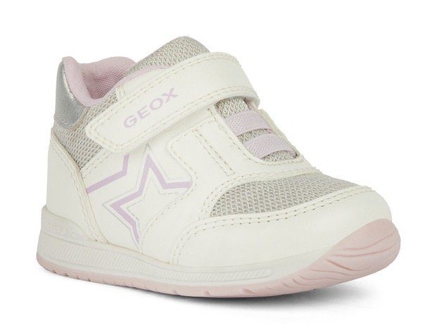 Geox Babyschoentjes B RISHON A Sneaker klittenlaars met mooie ster-applicatie