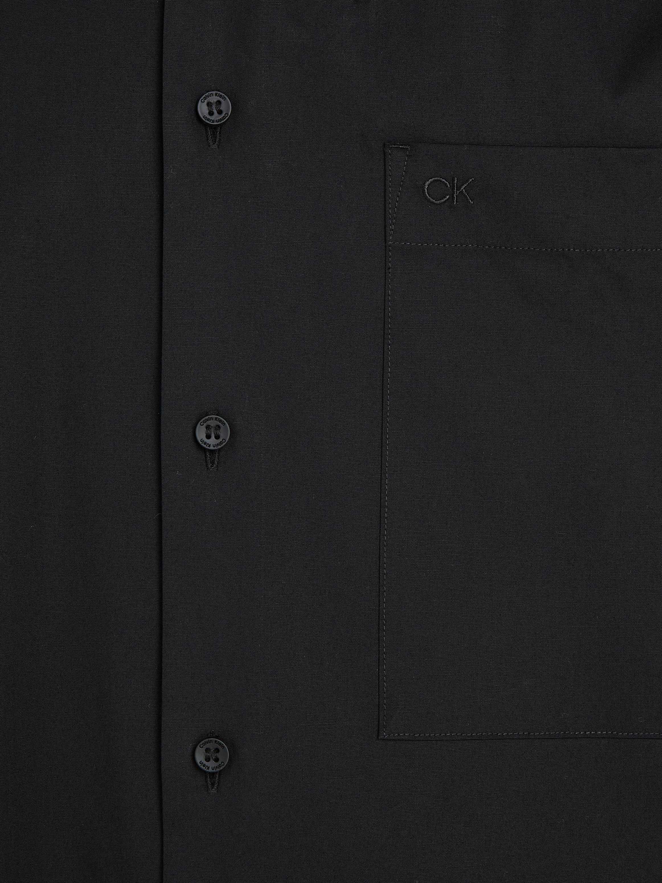 Calvin Klein Overhemd met korte mouwen POPLIN MODERN S/S POCKETS SHIRT