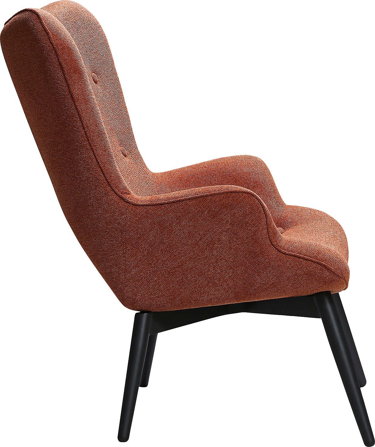 SalesFever Fauteuil Decoratieve knopen in de rugleuning (1 stuk)