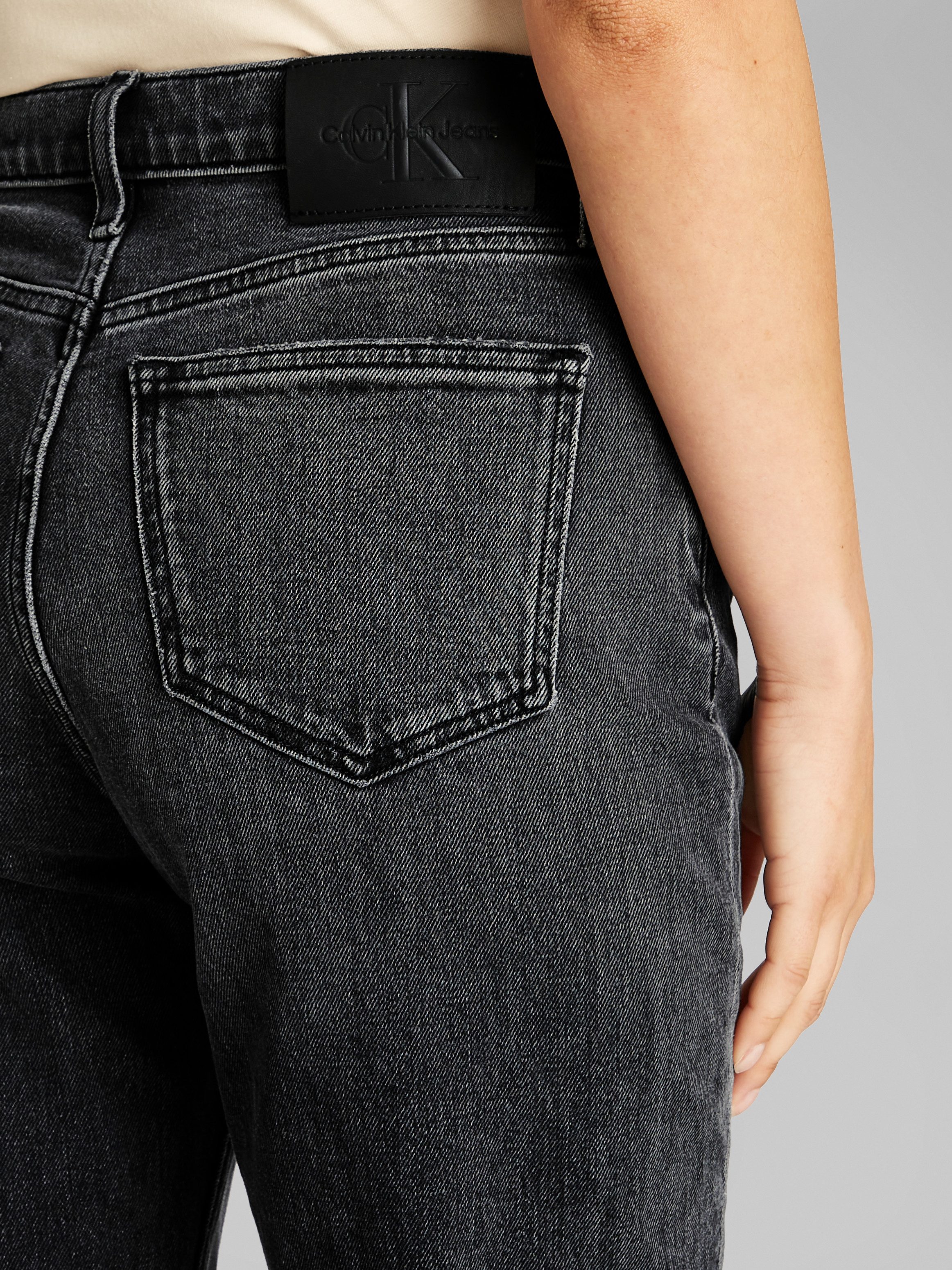 Calvin Klein Straight jeans HIGH RISE STRAIGHT