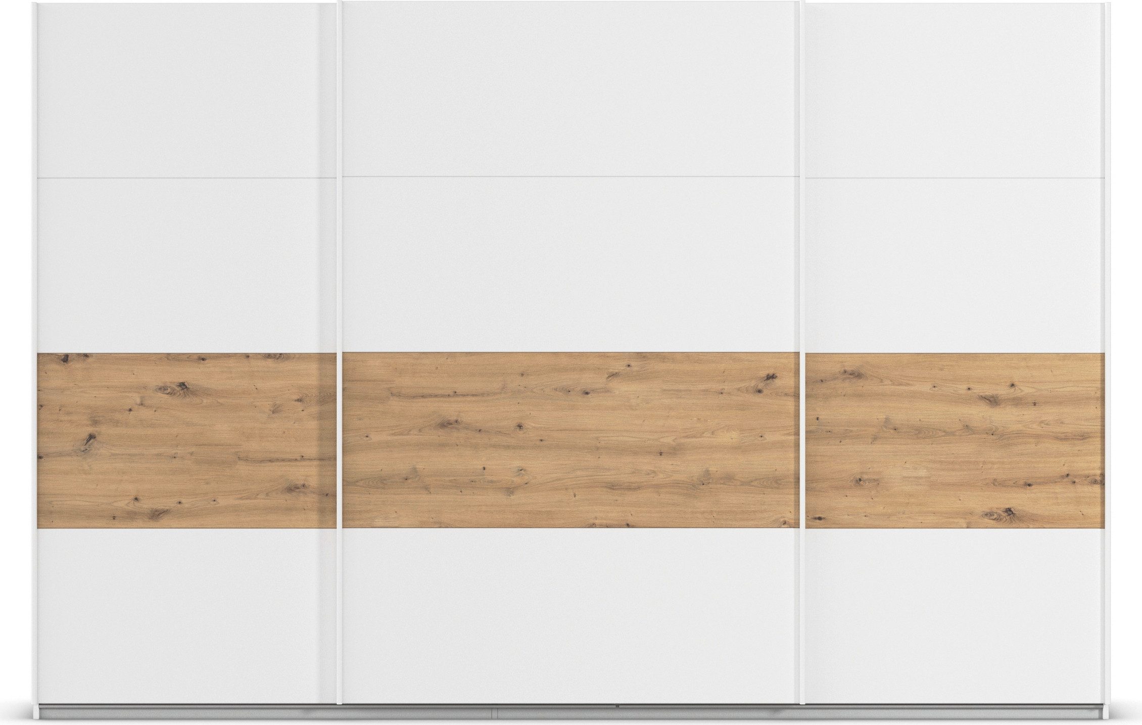 rauch Schuifdeurkast Kledingkast Kast Garderobe CORTONA inclusief indeling, 2 stoffen dozen en extra planken
