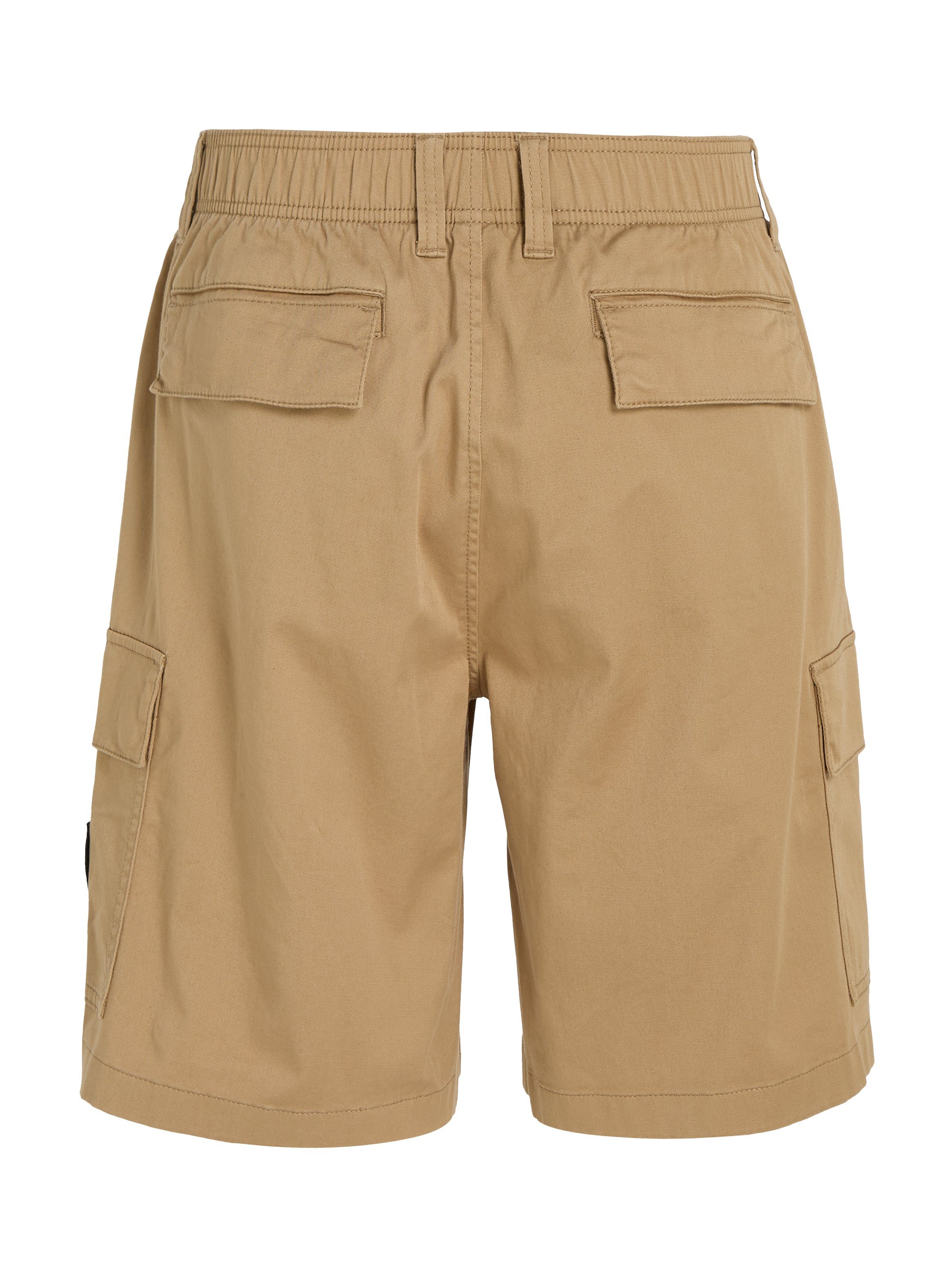 Calvin Klein Cargobroek CARGO SHORT met logopatch