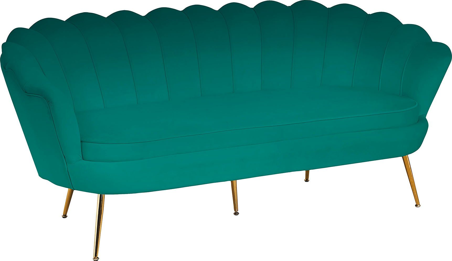 SalesFever 3-zitsbank Clam opvallend schelpdesign, breedte 180 cm
