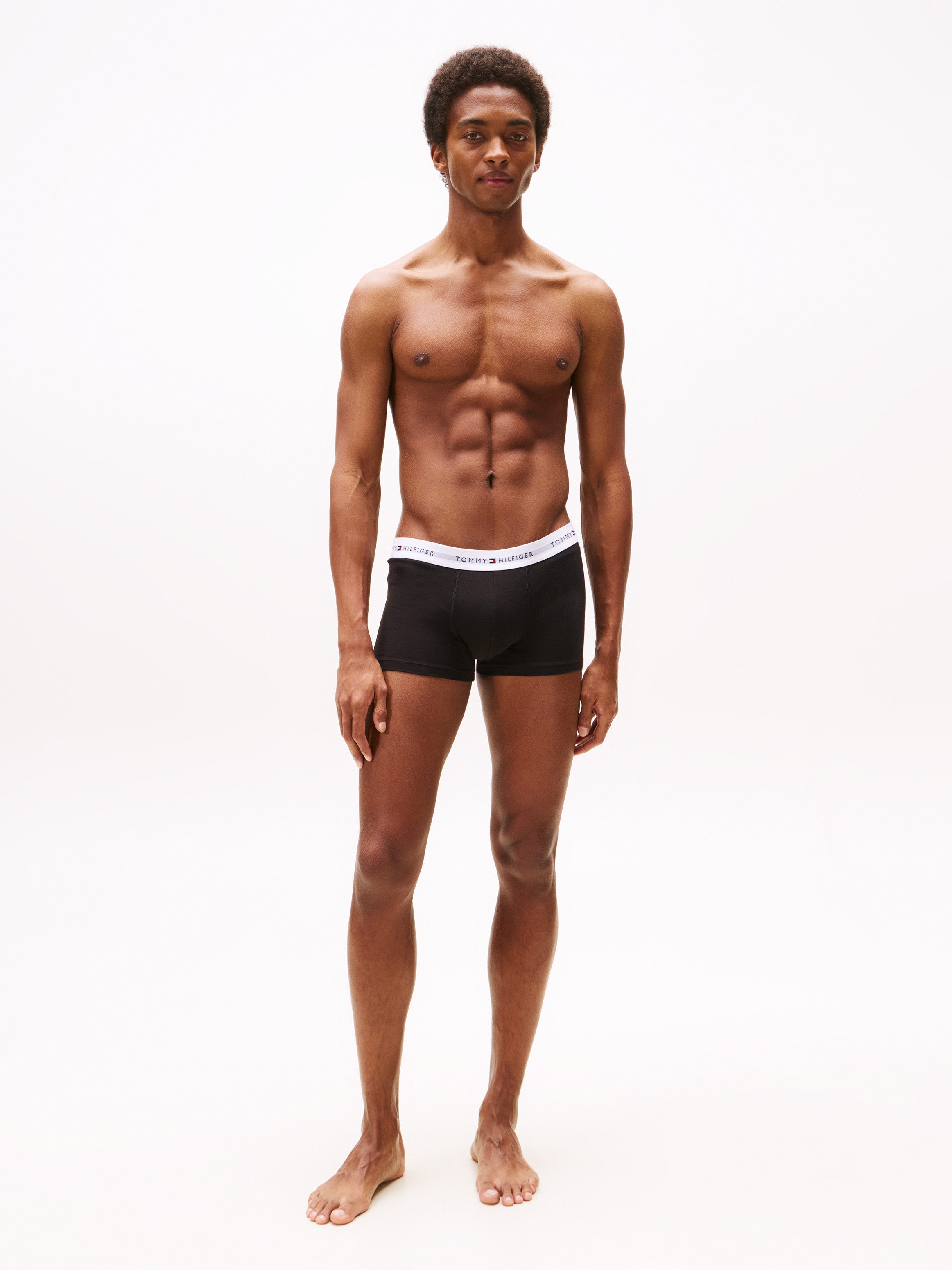 Tommy Hilfiger Underwear Trunk 3P TRUNK met een logo-opschrift (3 stuks)