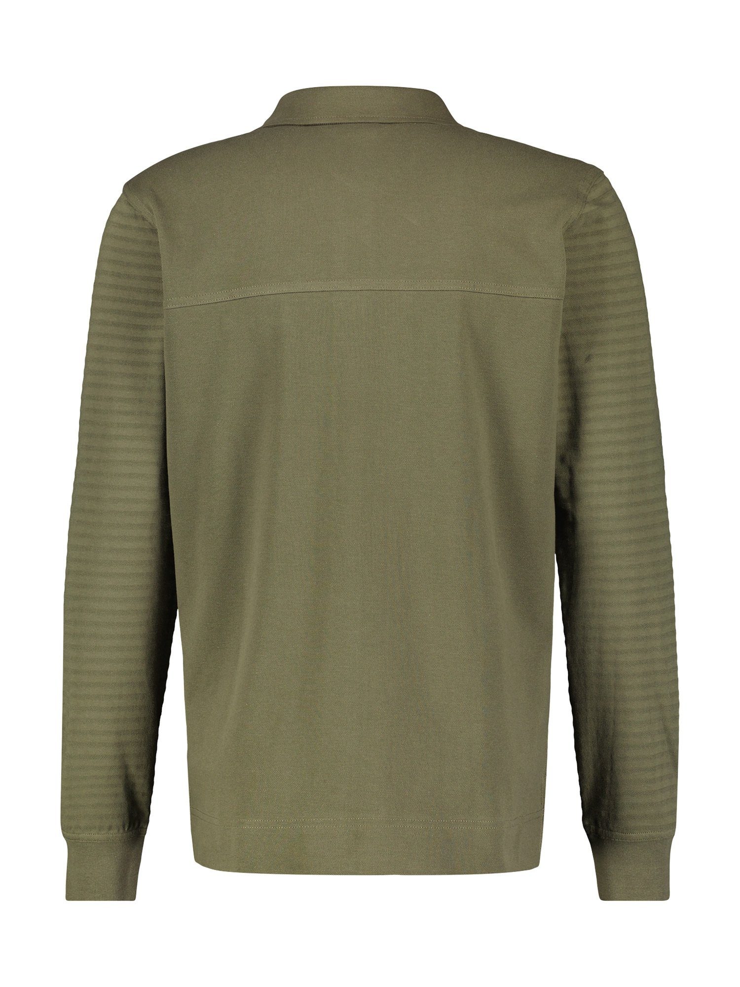 Lerros Poloshirt met lange mouwen LERROS longsleeve polo, gestreept