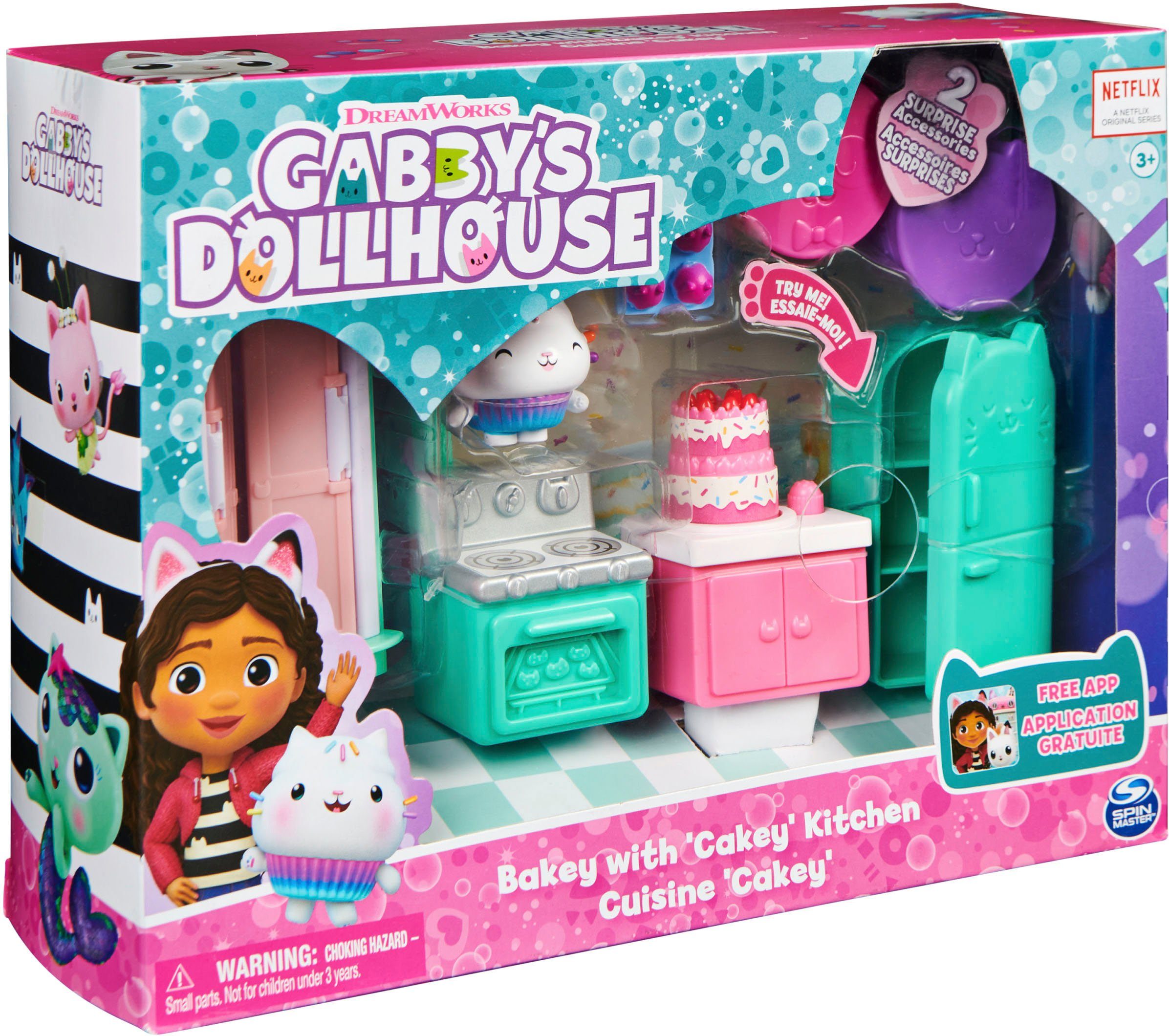 Spin Master Speelwereld Gabby's Dollhouse – Deluxe Room – Cakey's keuken