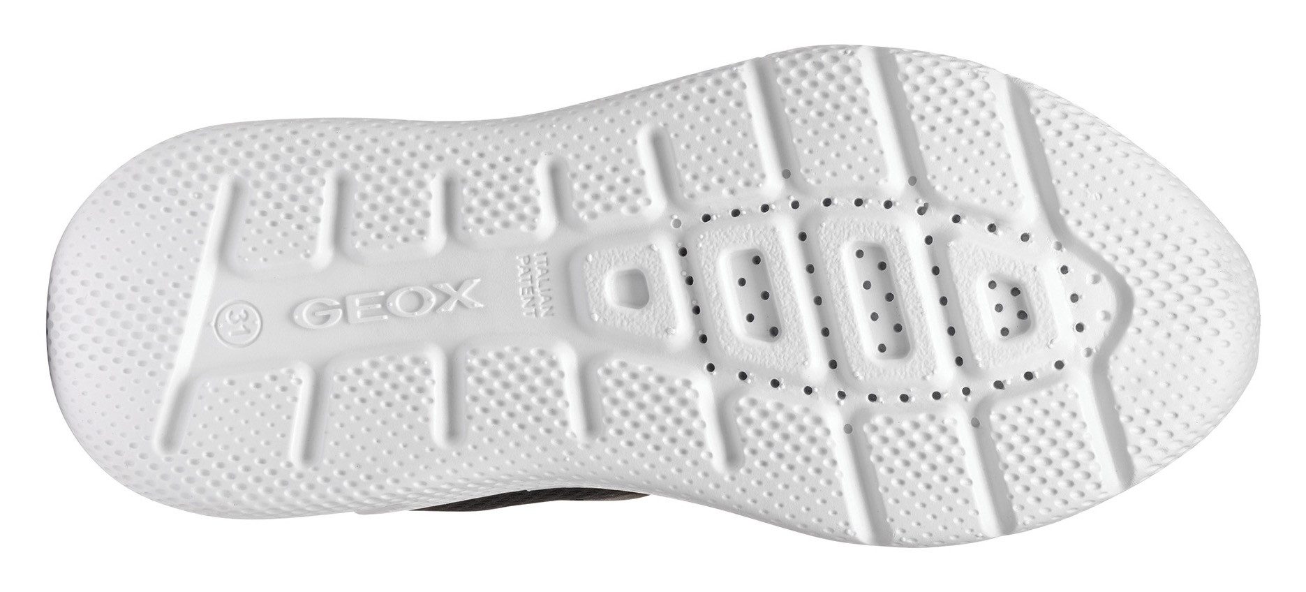 Geox Sneakers J SPRINTYE BOY , klittenbandschoen, vrijetijdsschoen, jongensschoen met elastische veters