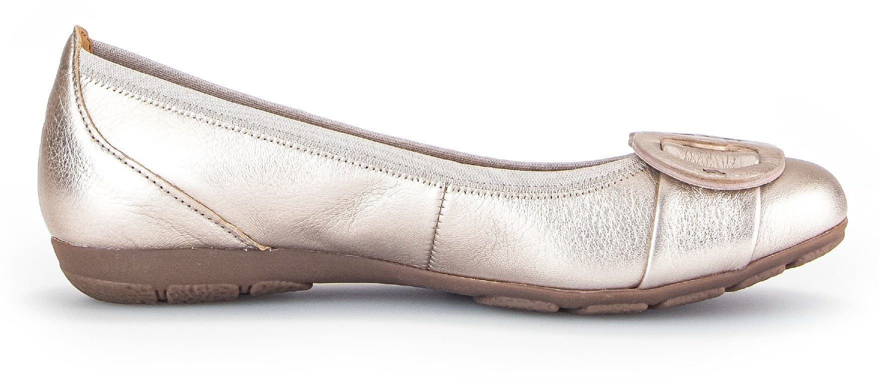 Gabor Ballerina's platte schoenen, instappers met hovercraft luchtkamer-zool