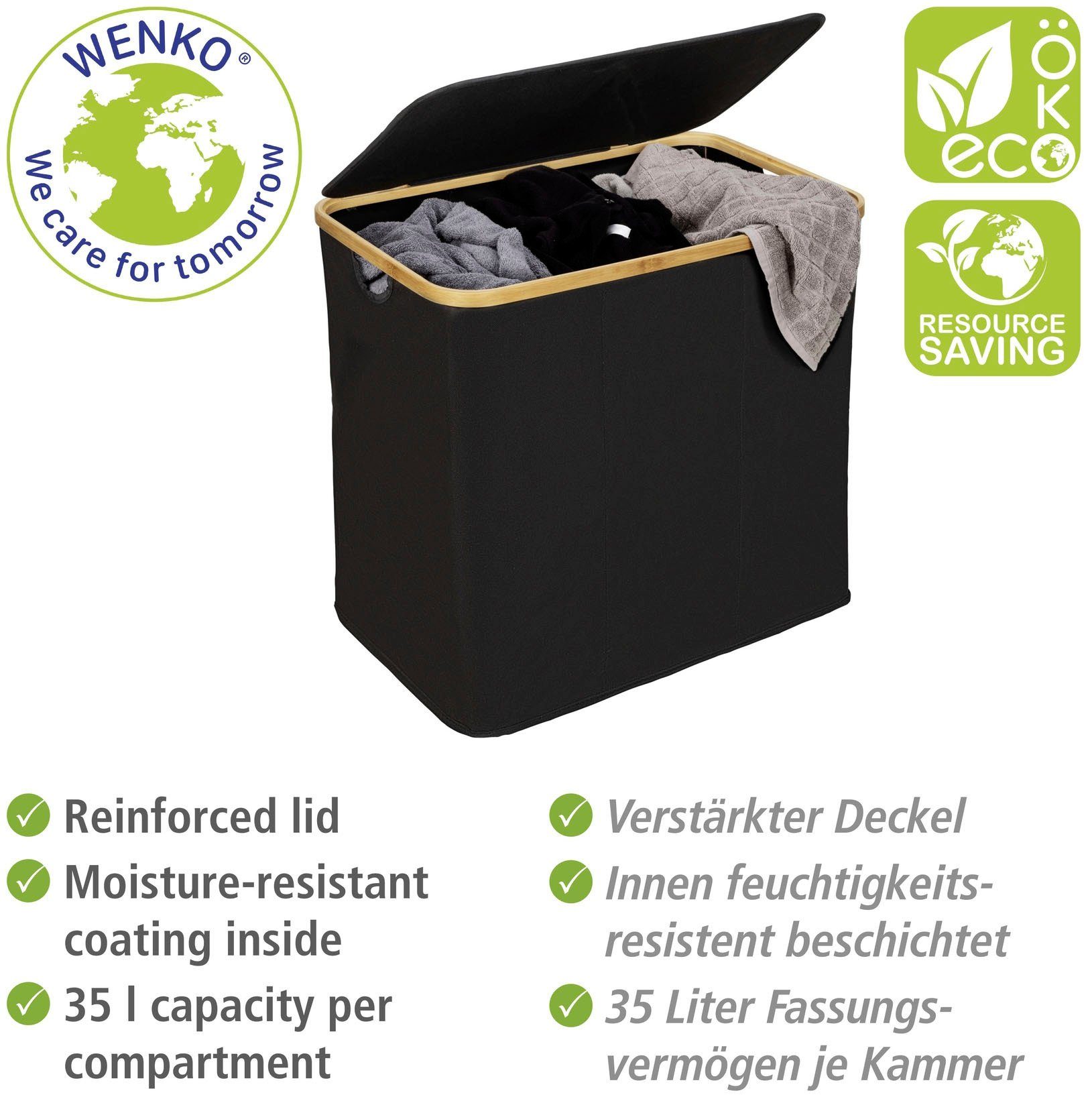 WENKO Wasmand Trio Ecori