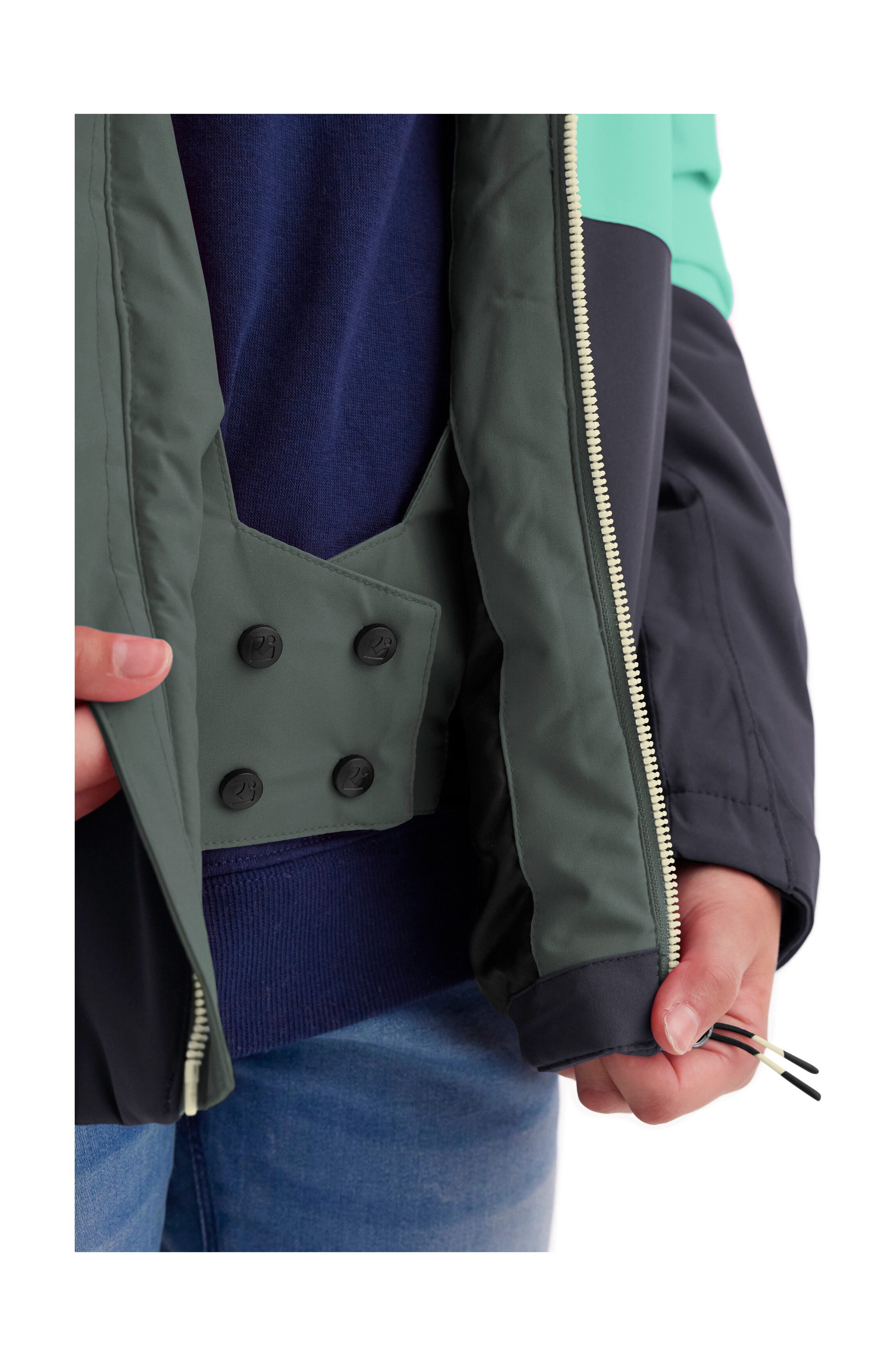 Killtec Outdoorjack KOW 170 GRLS JCKT Functionele jack met capuchon en sneeuwvang, waterdicht