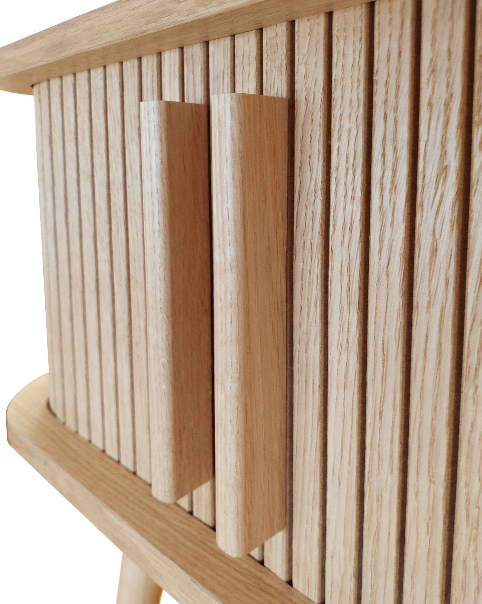 Woodman Bijzettafel Rove uniek ontwerp, gedeeltelijk massief, breedte 49,5 cm