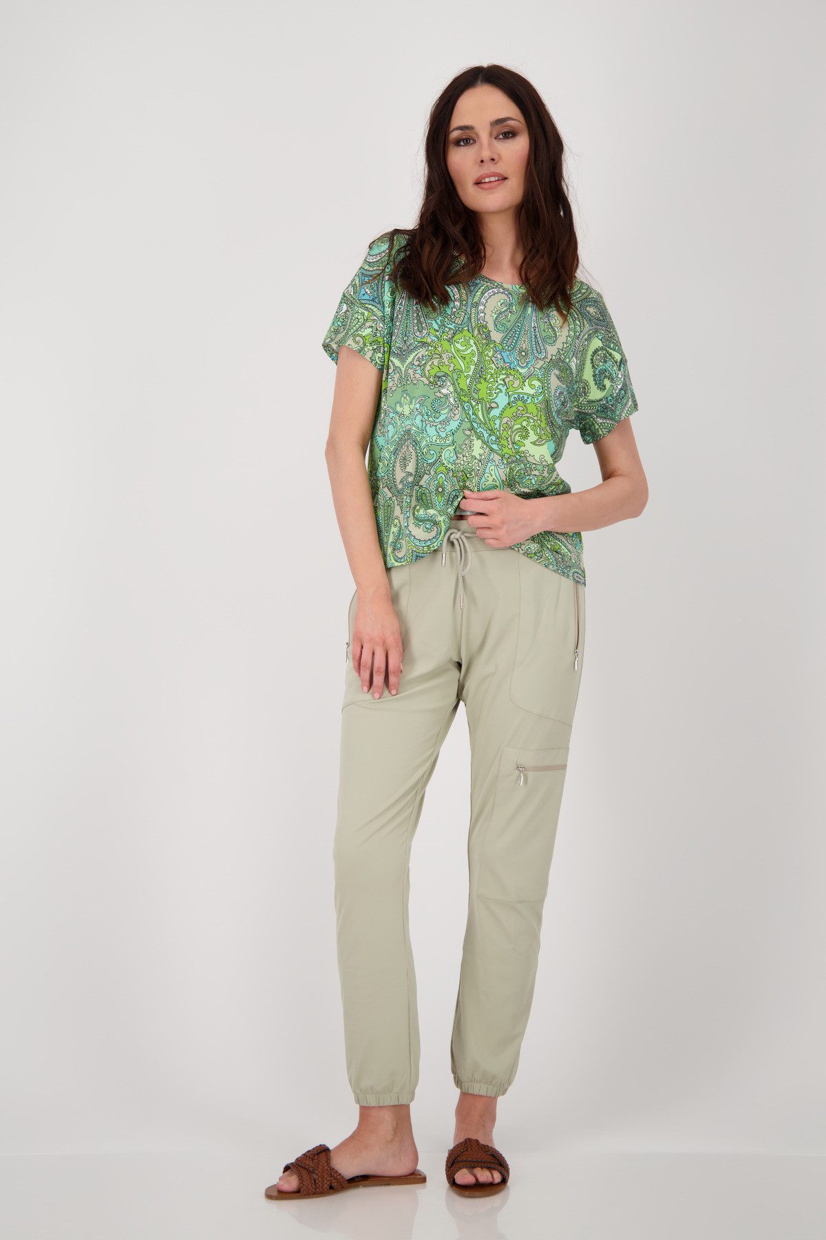 Monari Shirt met ronde hals Met een ronde hals