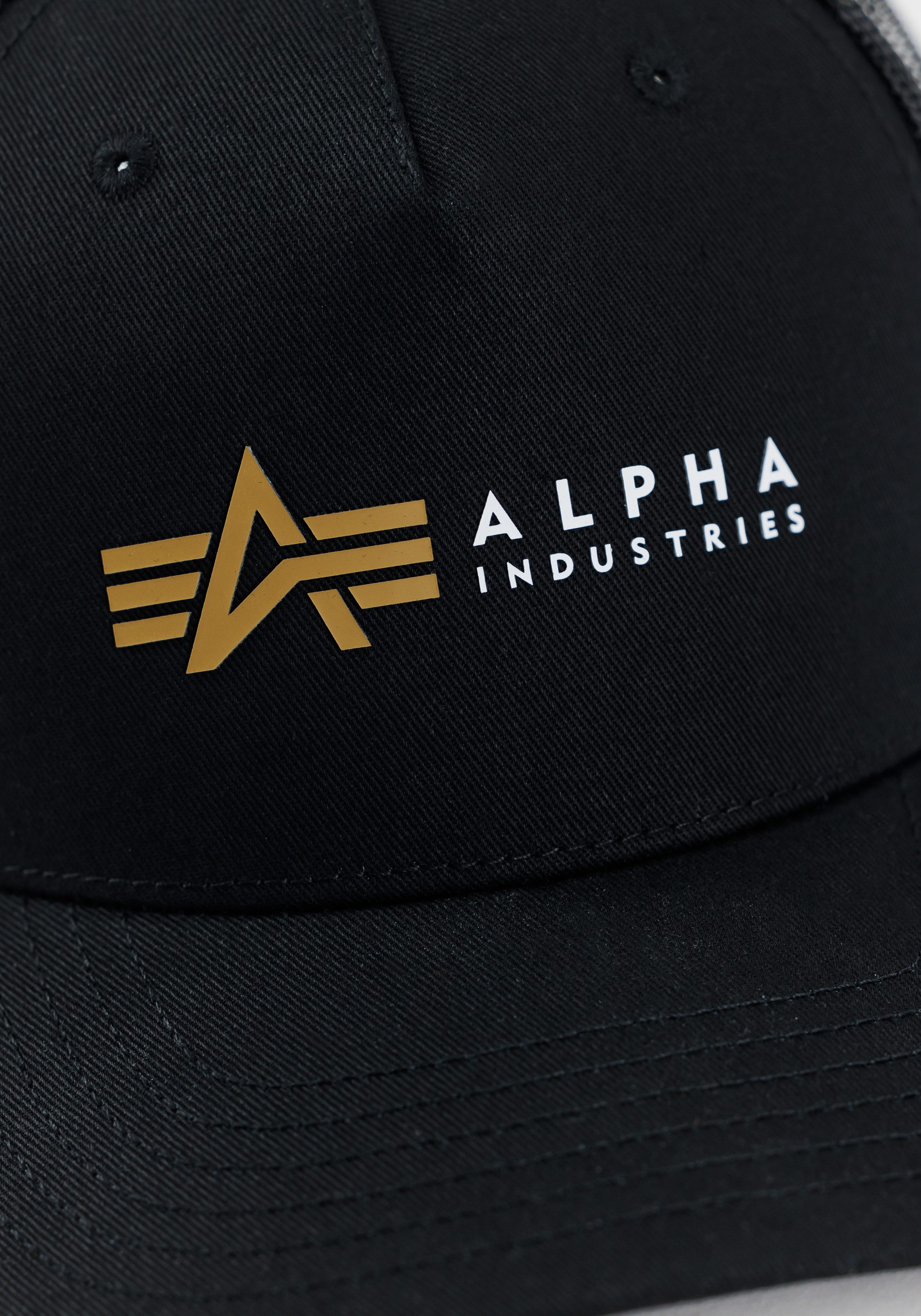 Alpha Industries Truckerpet Alpha Industries Accessoires - Headwear Alpha Label Trucker Cap