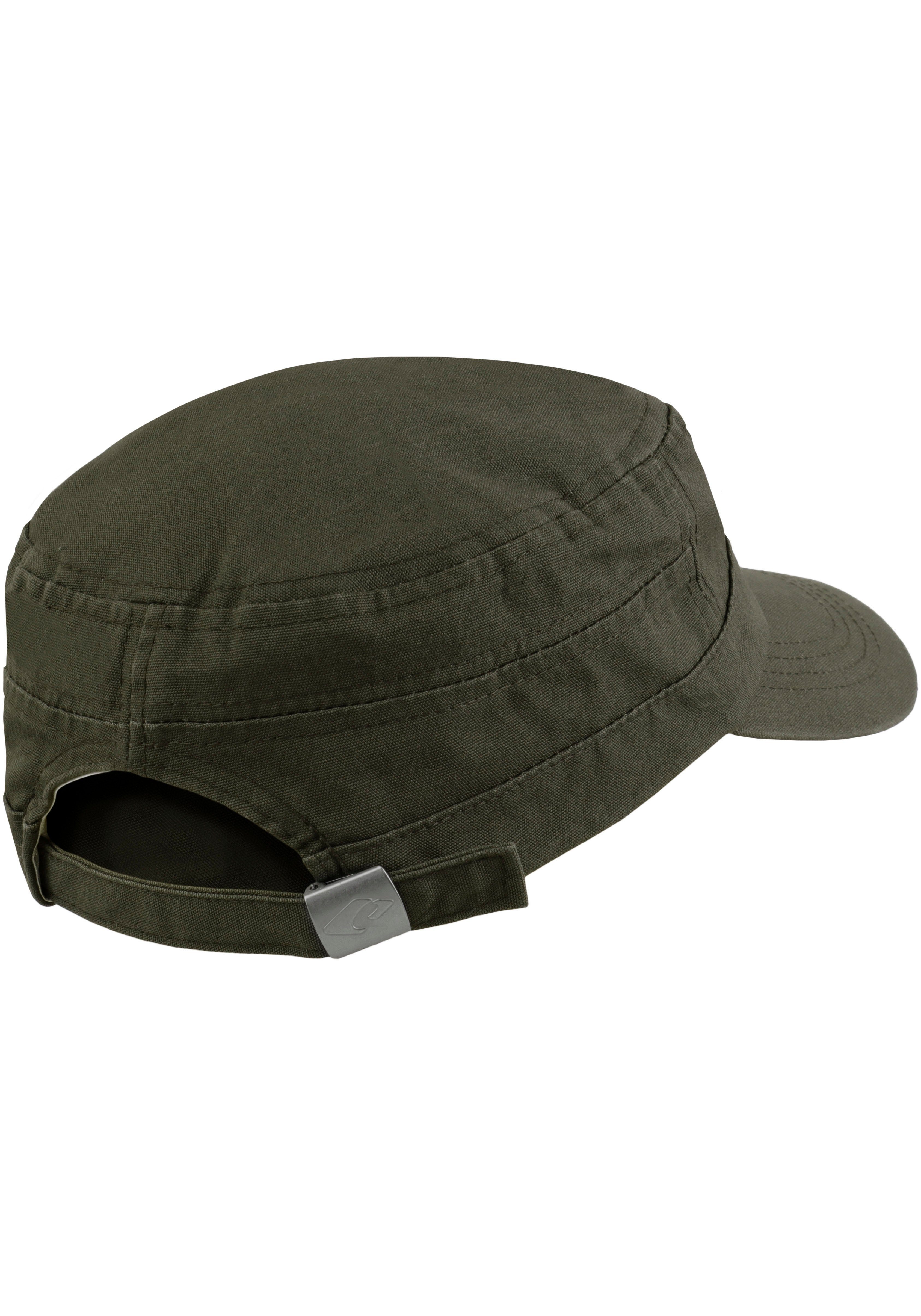 chillouts Army cap El Paso Hat van pure katoen, ademend, one size