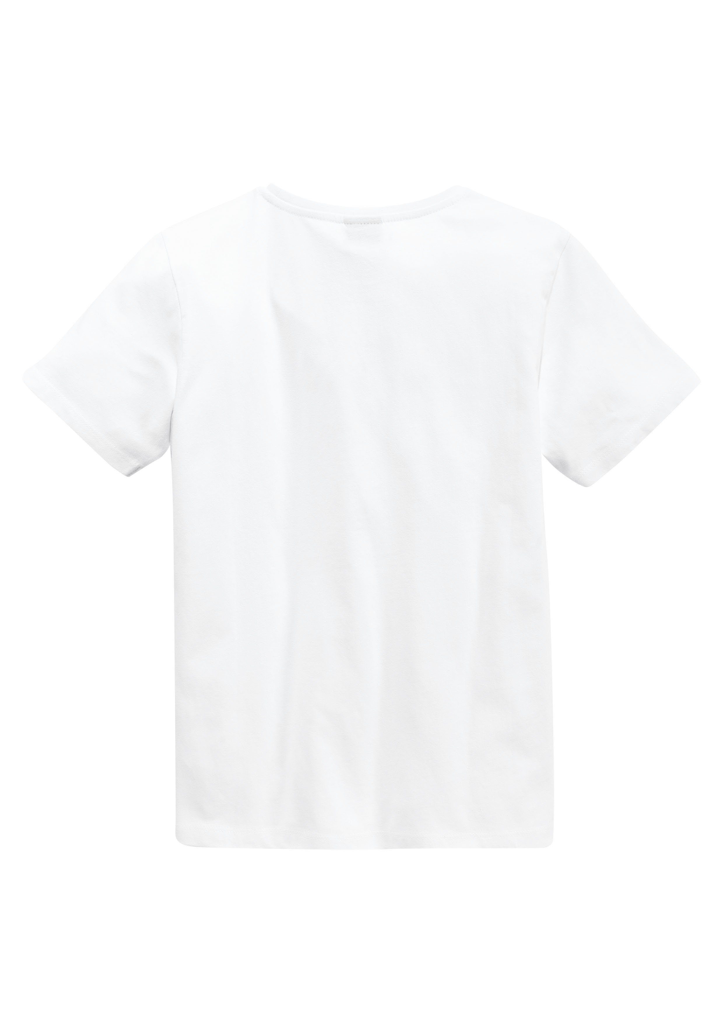 KIDSWORLD T-shirt Met coole SKATER-print Korte mouwen, basic pasvorm, bedrukt, ronde hals