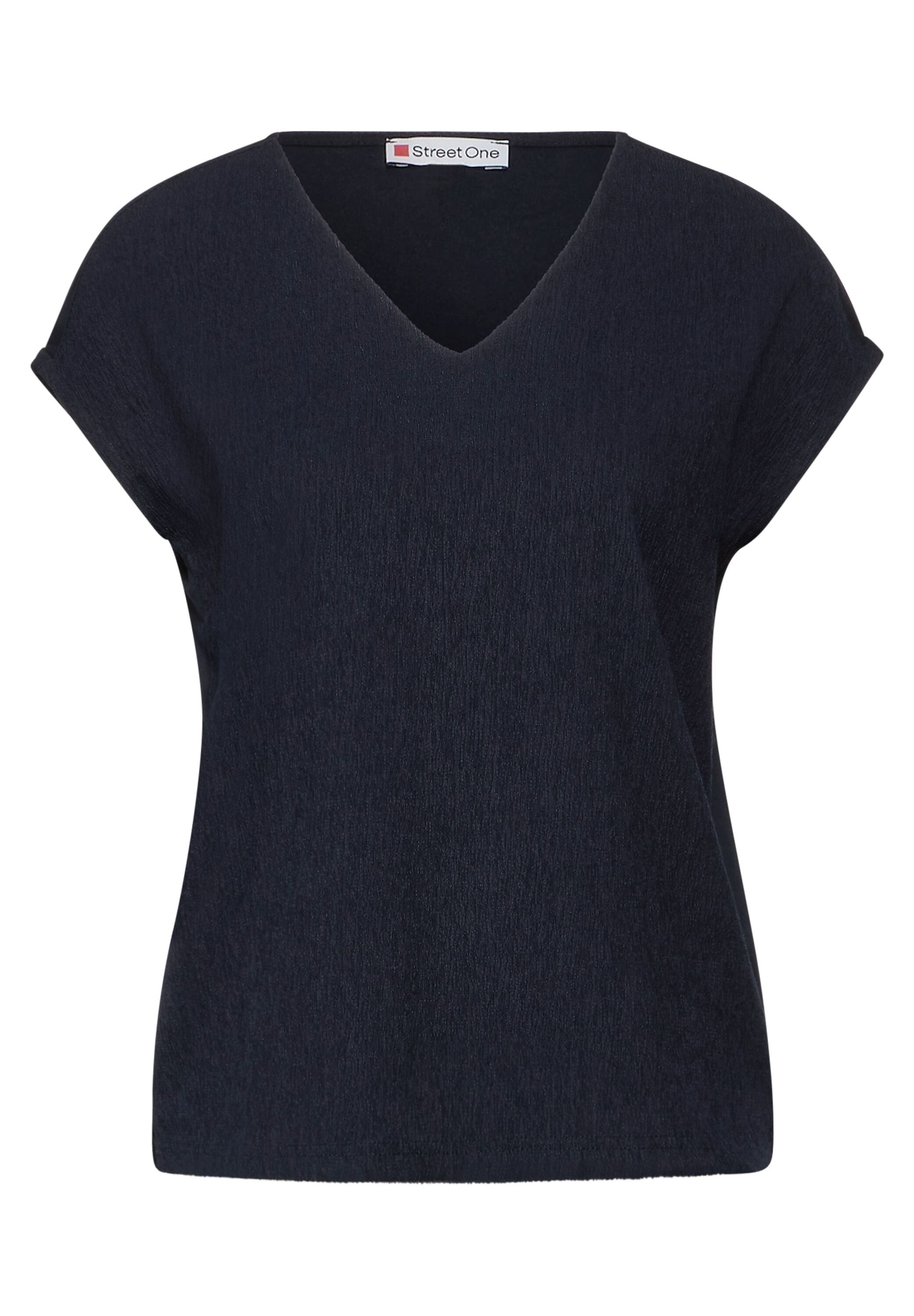 STREET ONE Shirttop met een fijne structuur