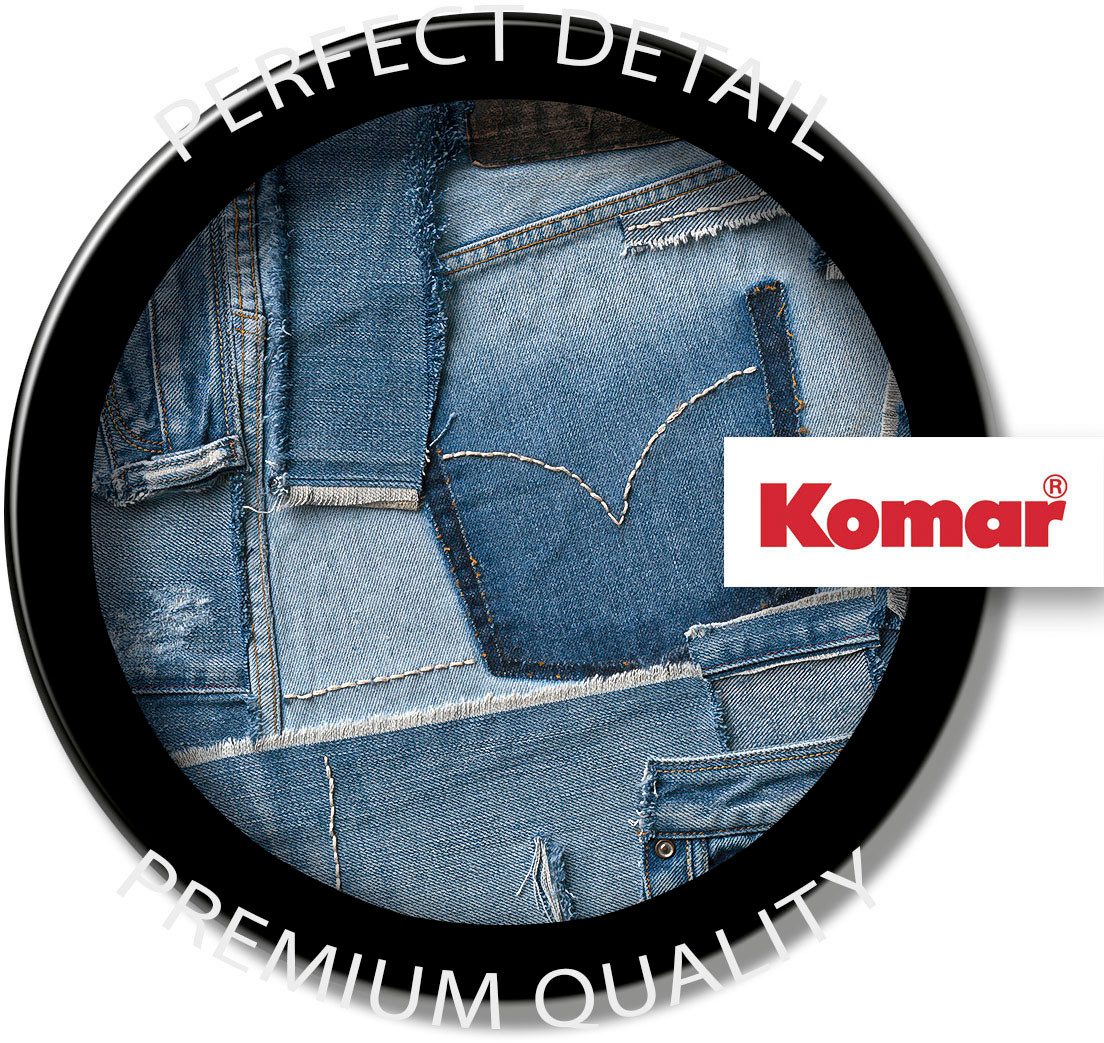 Komar Fotobehang Jeans - Afmeting 368 x 254 cm (1 stuk)