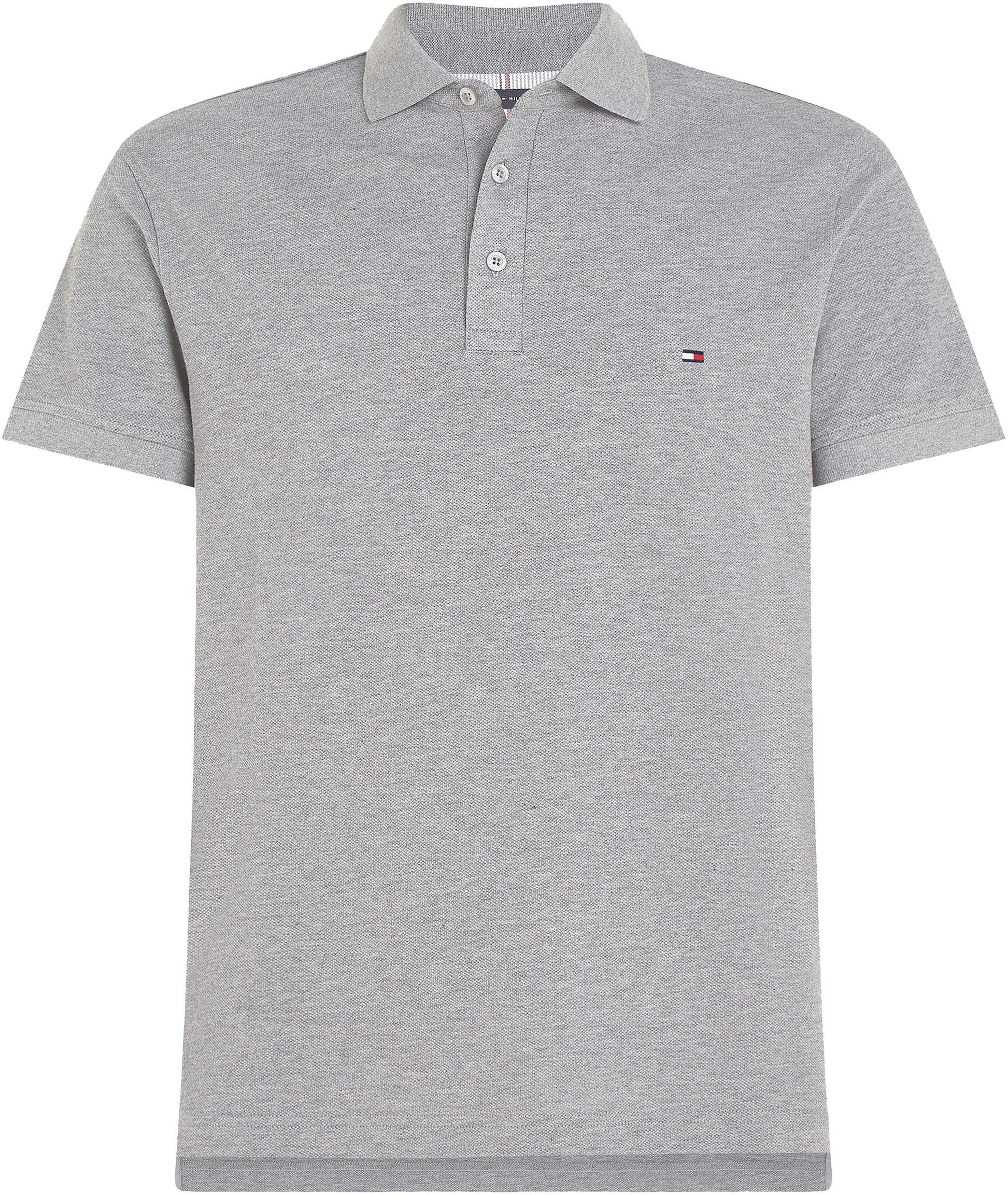 Tommy Hilfiger Poloshirt 1985 SLIM POLO van iets gestructureerd piqué