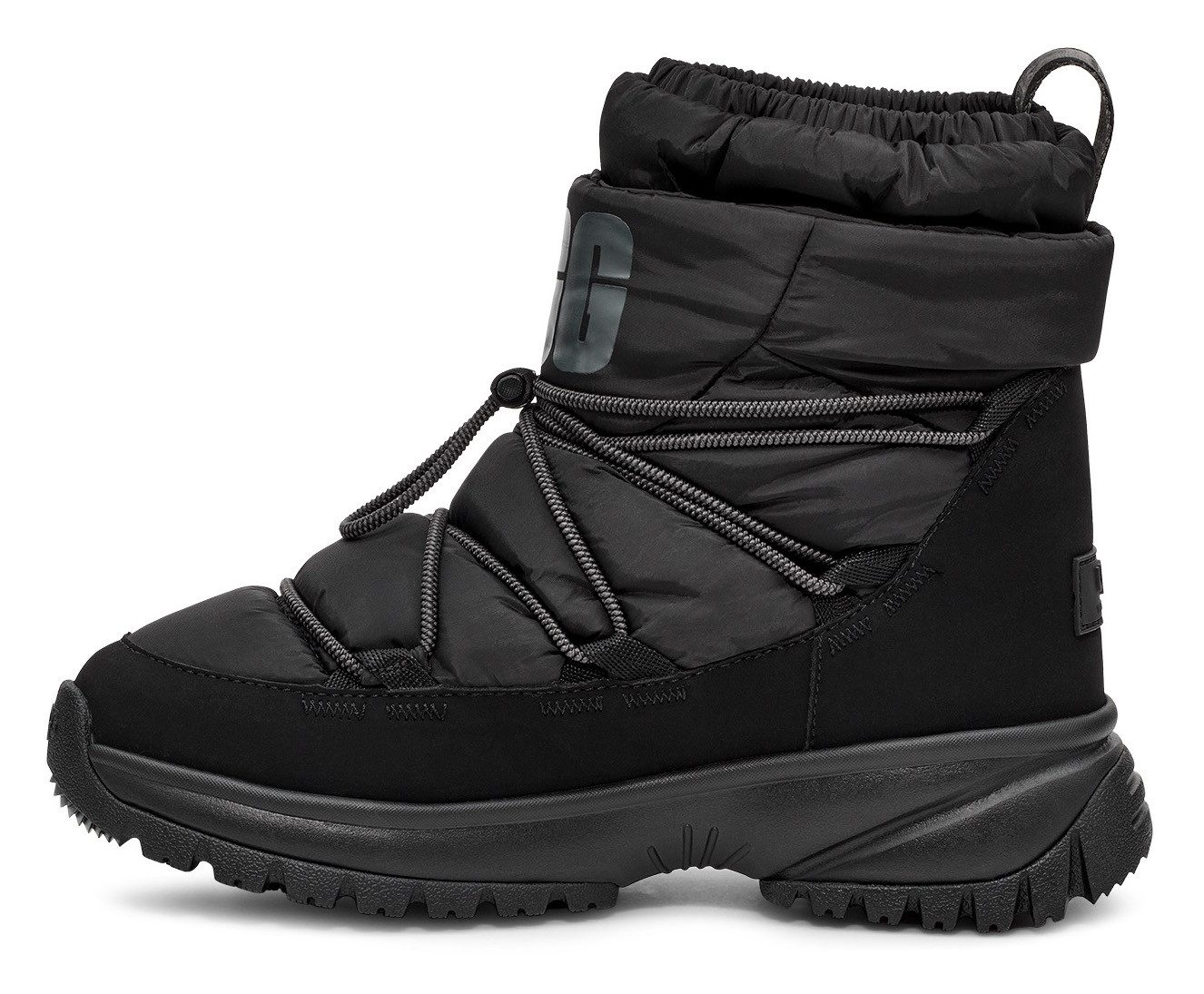 UGG Winterlaarzen YOSE PUFFER MID , snowboots, winterlaarzen, outdoorschoen met waterdichte membraan