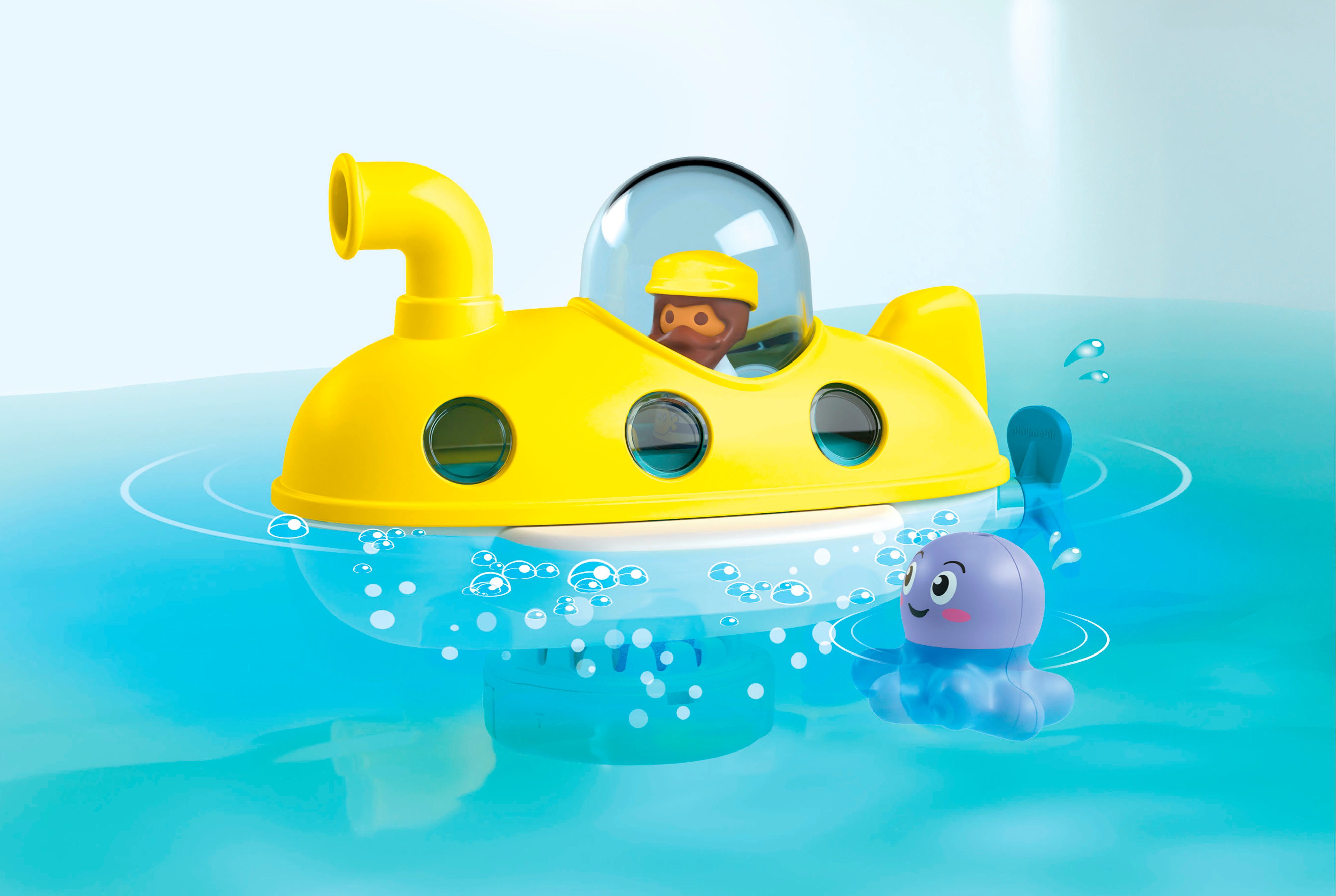 Playmobil® Constructie-speelset Kleurige U-Boot (71440), JUNIOR AQUA & Tinti (9-delig)