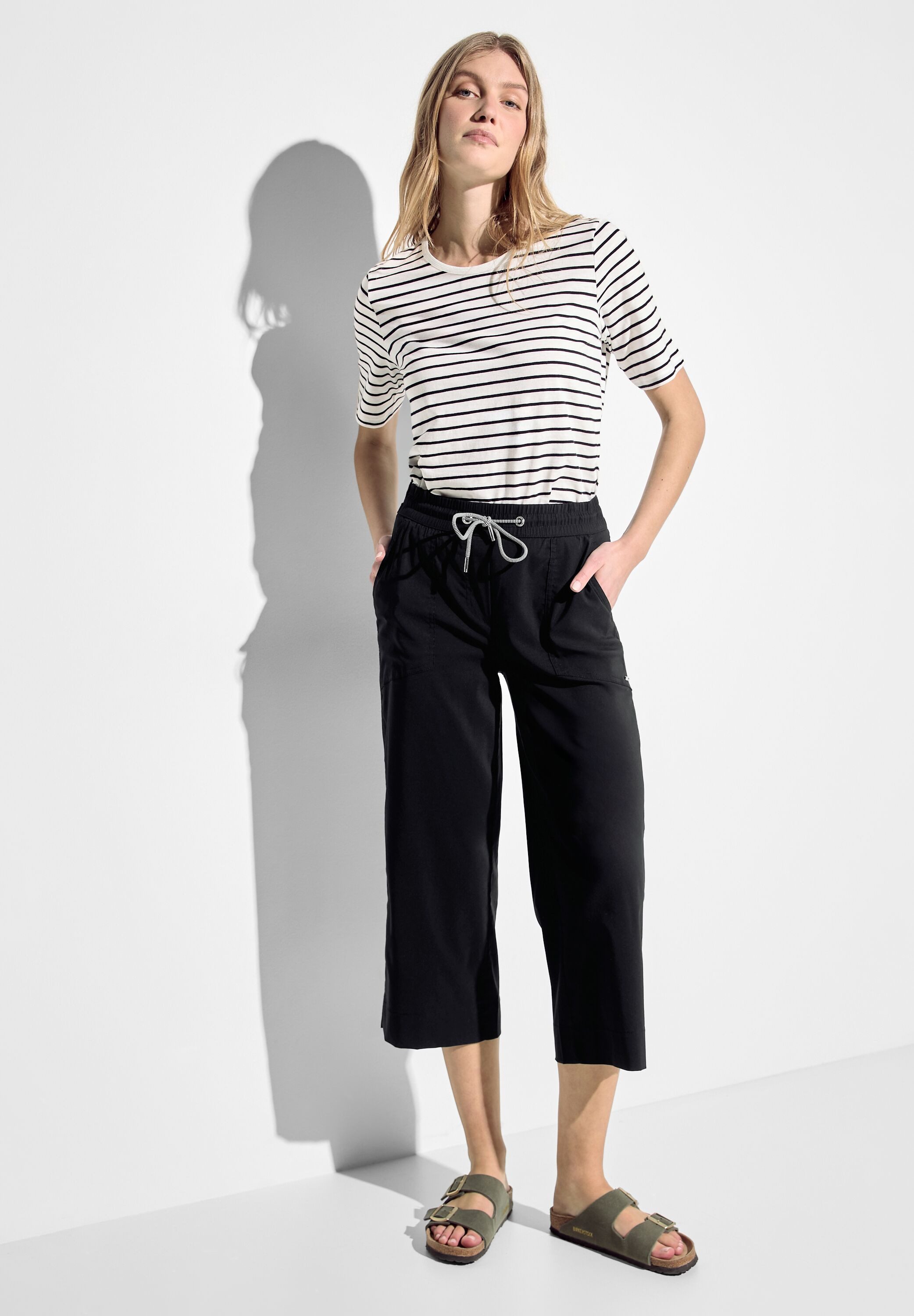 Cecil 3/4 broek Style Neele met zomerstretch