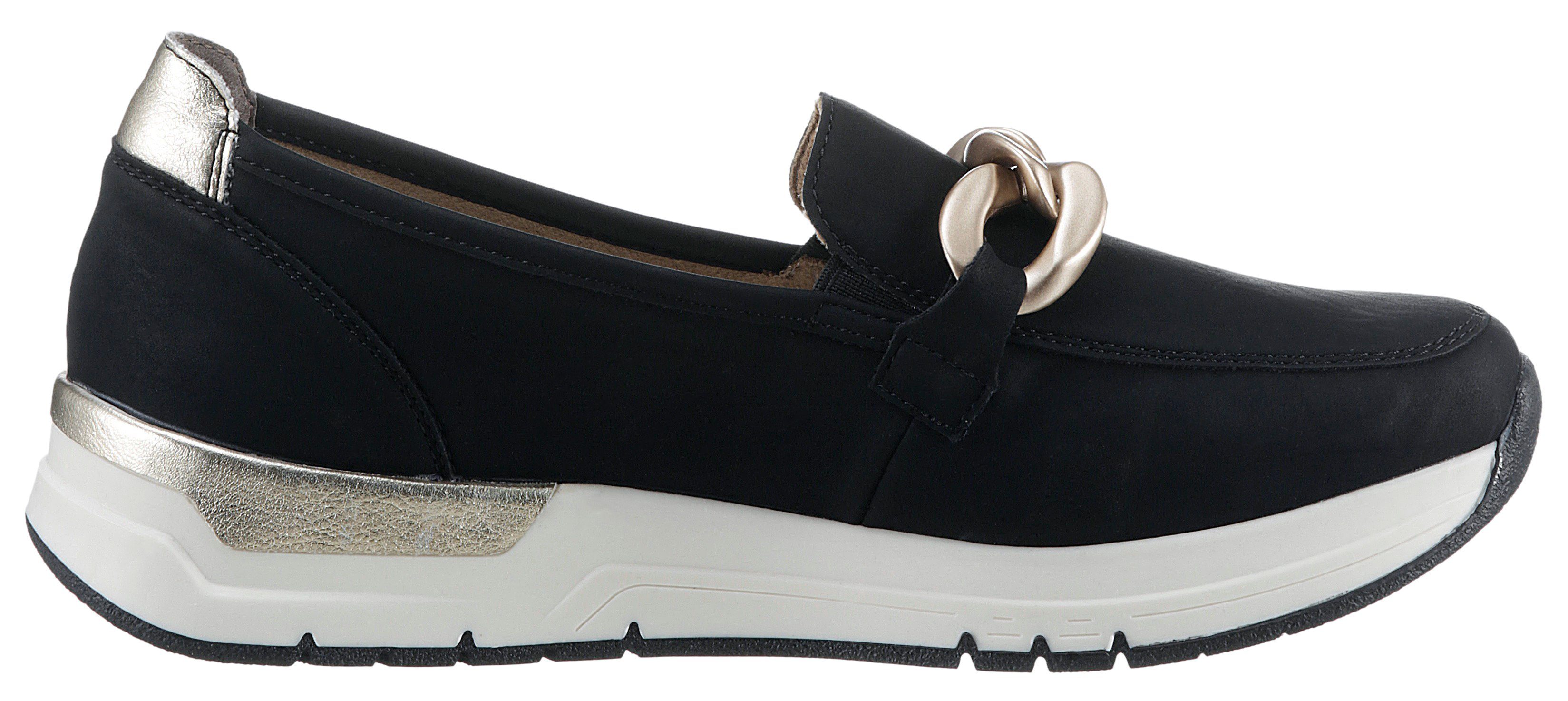 Rieker Slip-on sneakers Slipper, vrijetijdsschoen met verwijderbare binnenzool
