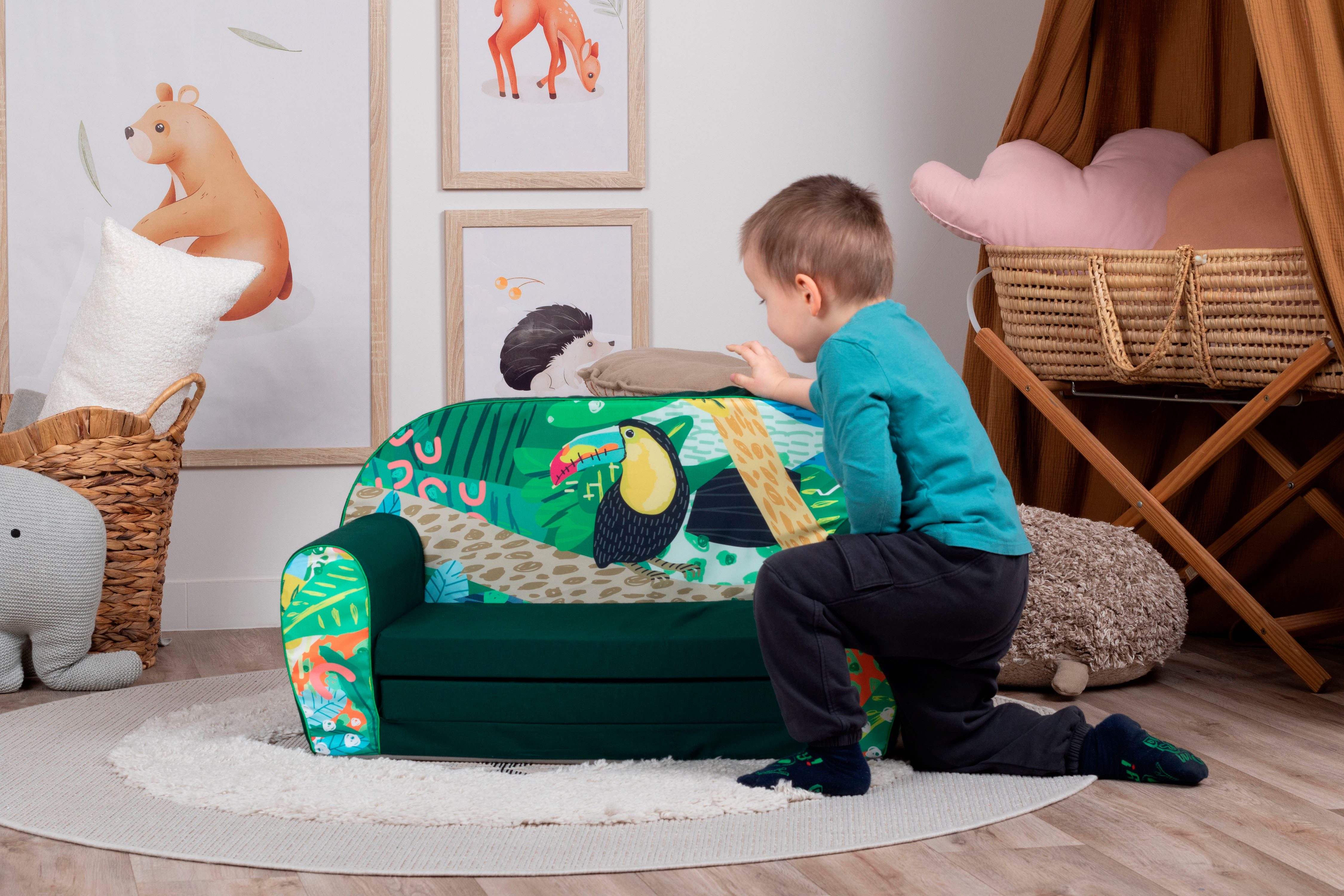 Knorrtoys® Bank Jungle animal voor kinderen, made in europe