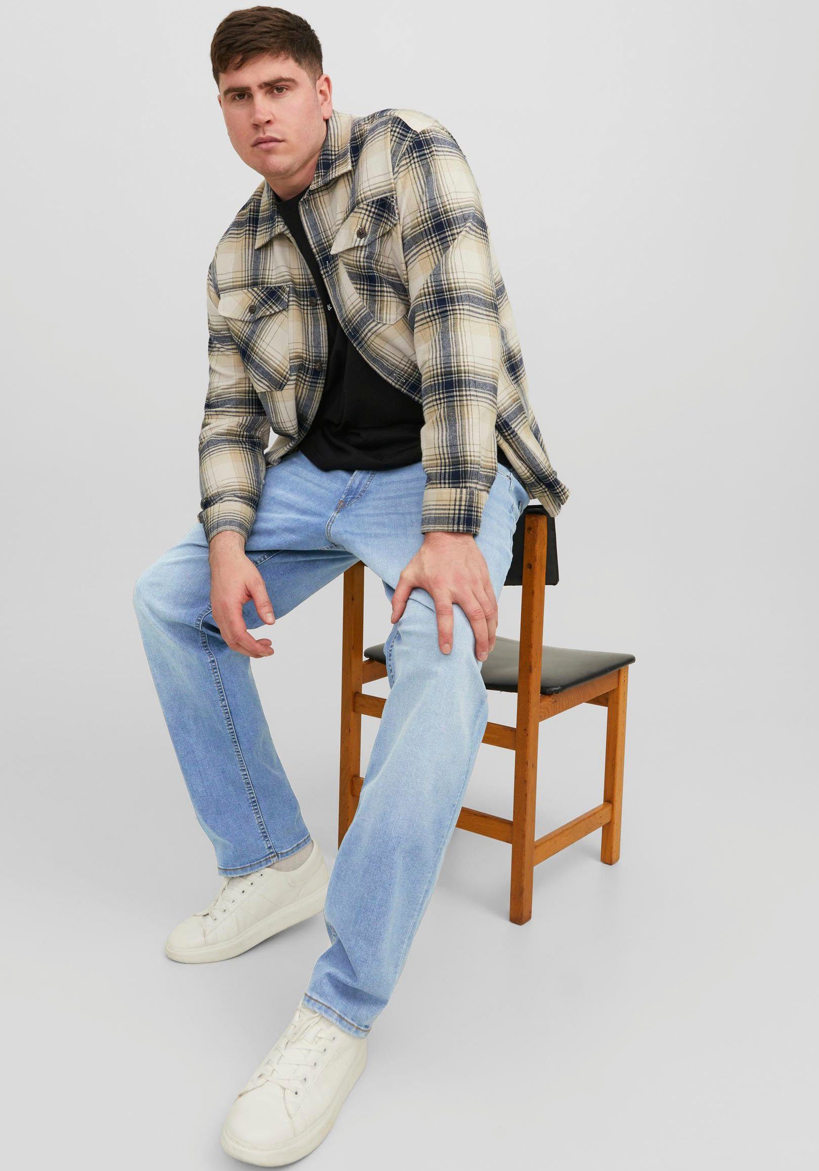 Jack & Jones PlusSize Tapered jeans JJIMIKE JJORIGINAL SQ 223 NOOS PLS