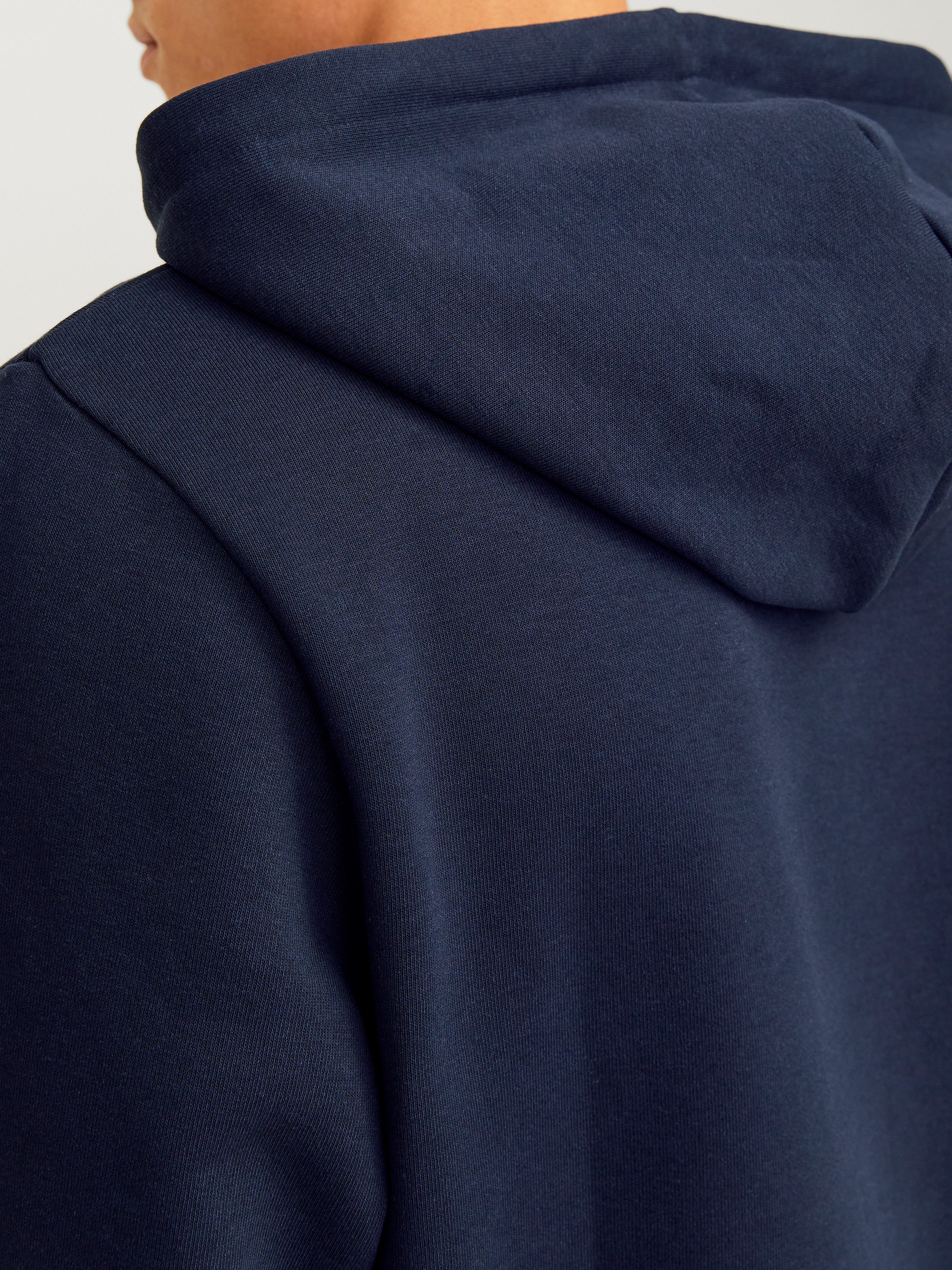 Jack & Jones Hoodie JJXMAS ONE COLOR FUNNY SWEAT HOOD