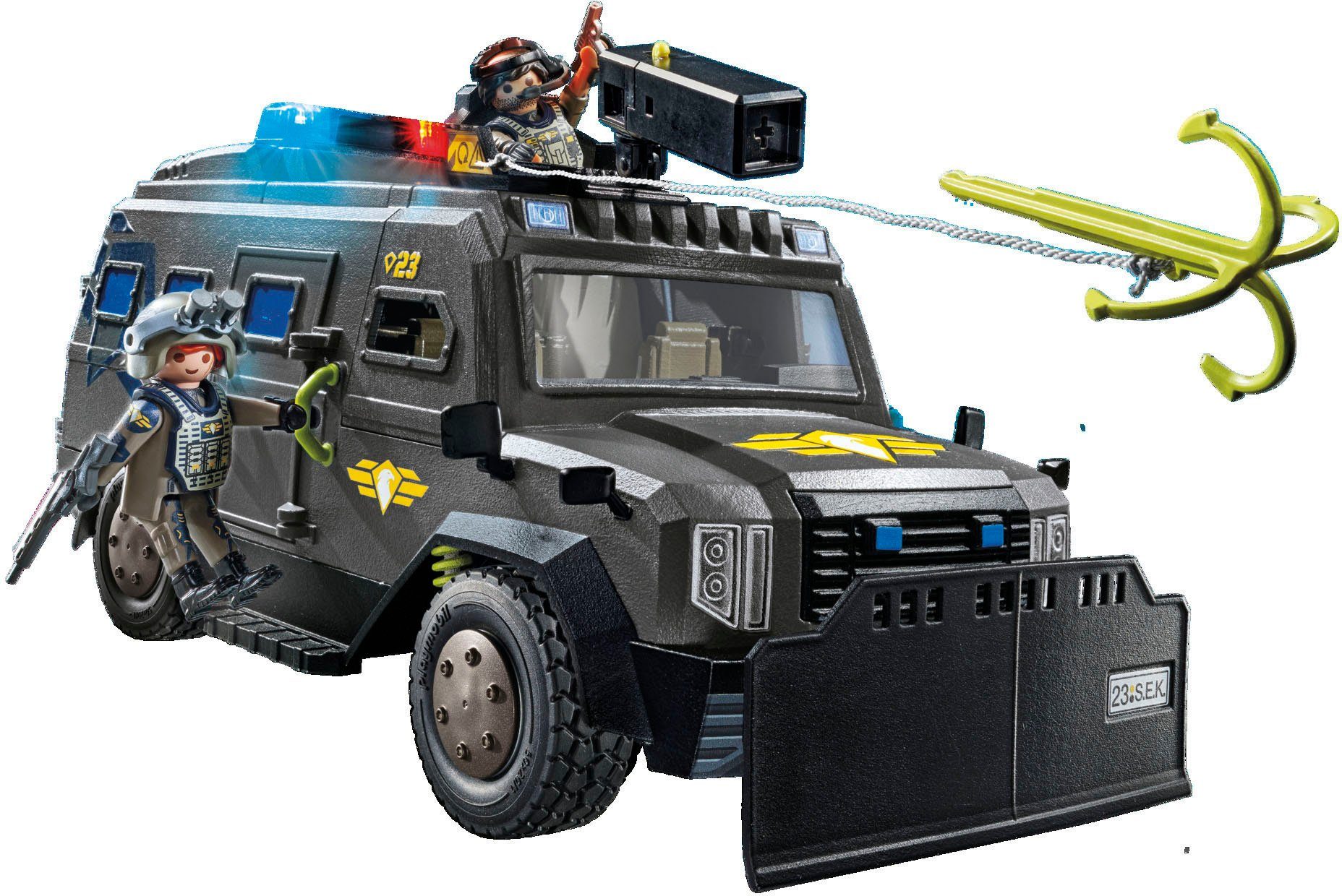 Playmobil® Constructie-speelset SWAT terreinvoertuig (71144), My Action Heroes (73-delig)