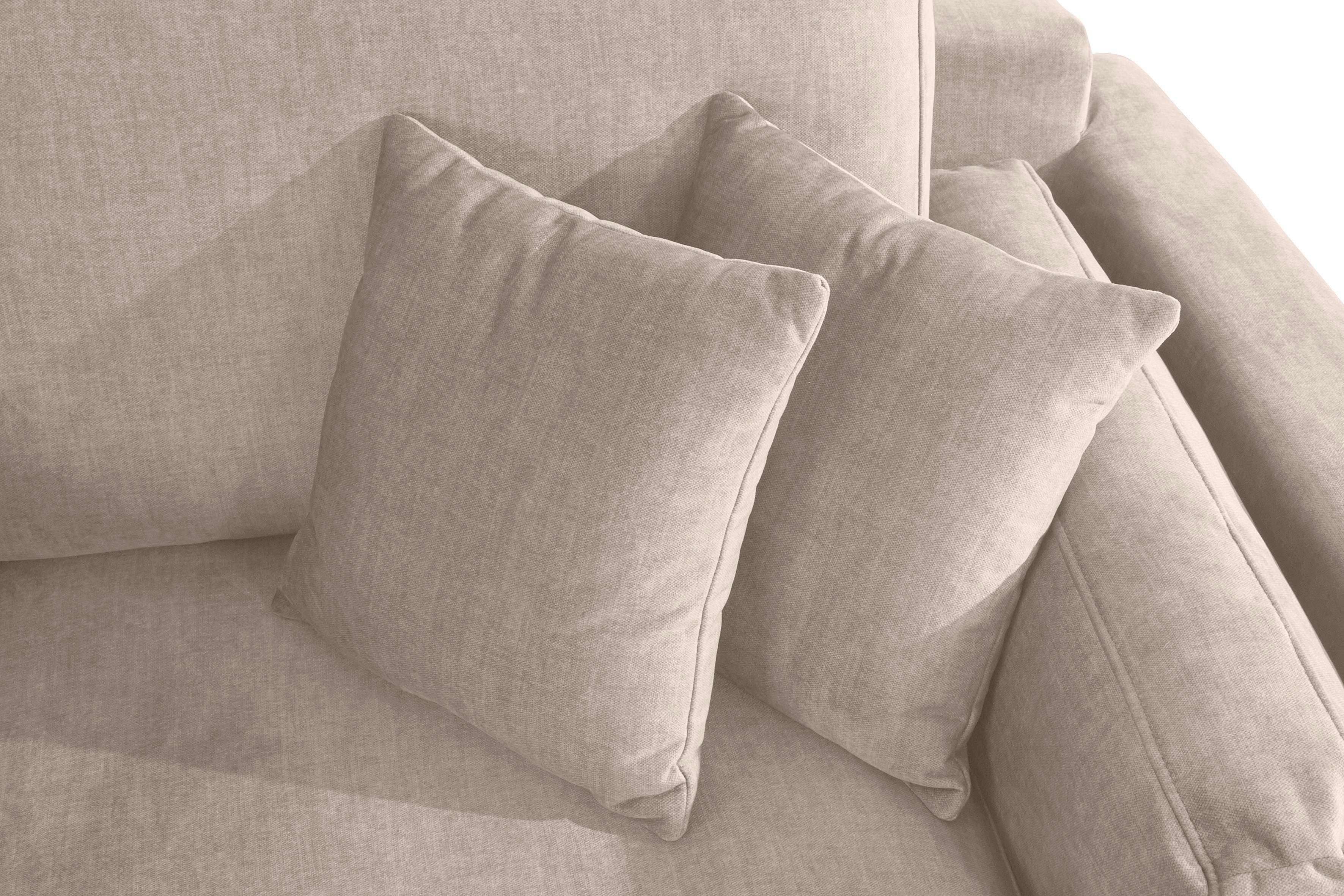 Home affaire Loveseat Fresh Pond fauteuil zacht zitcomfort, incl. sierkussen, bxdxh: 140x96x95 cm