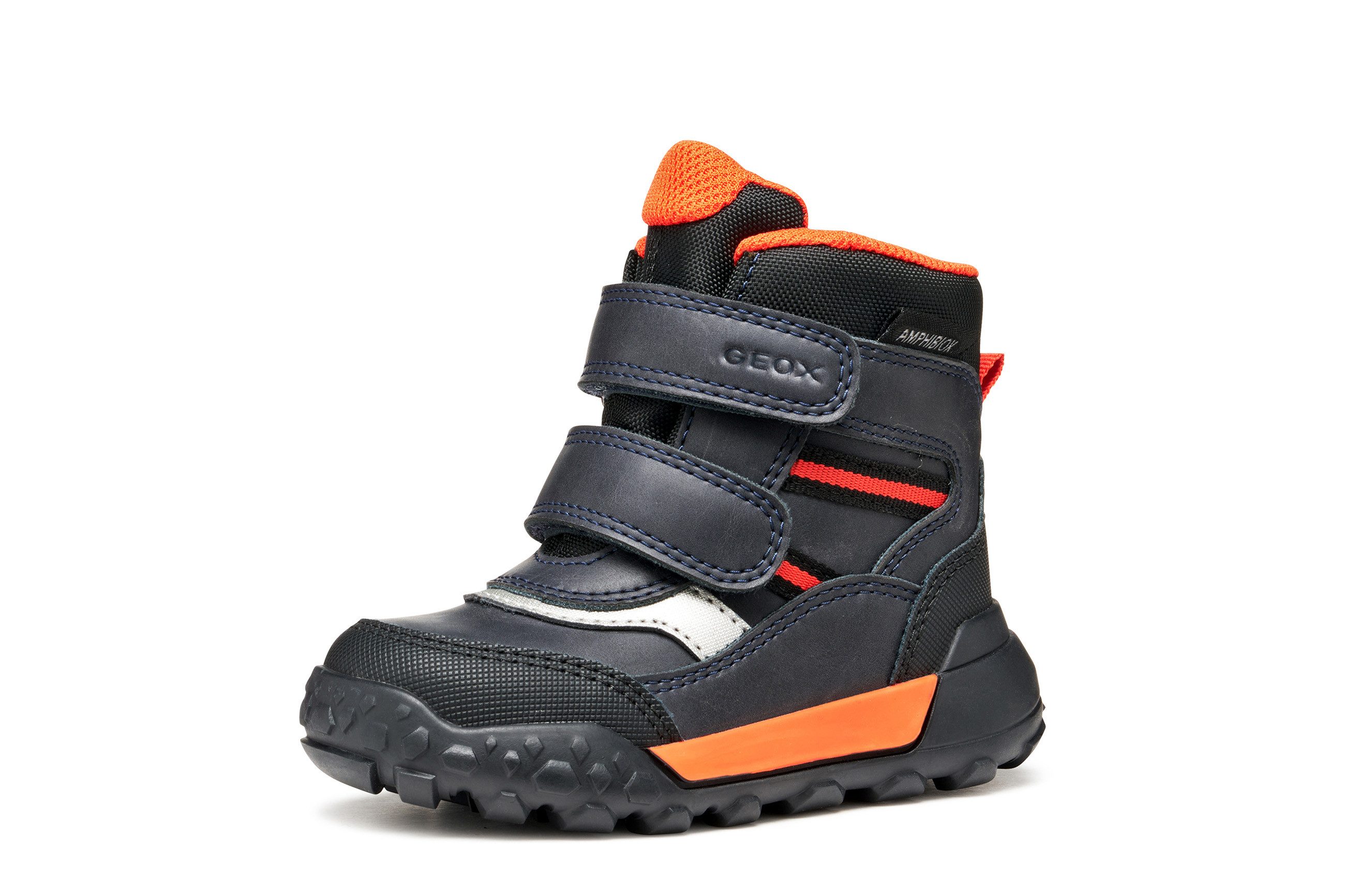 Geox Winterlaarzen B TREKKYUP BOY B ABX Winterlaarzen met warme voering, maatsjabloon om te downloaden