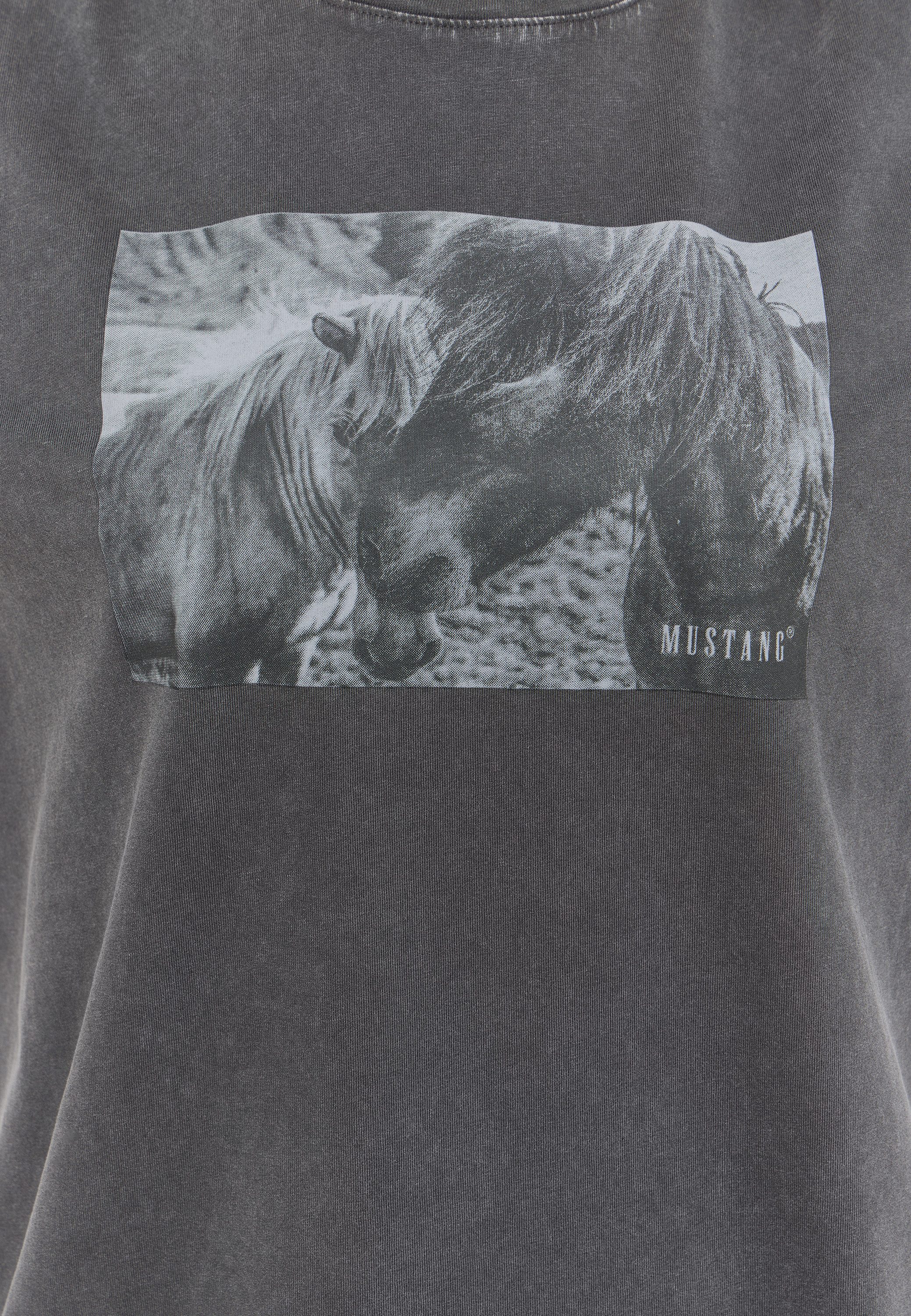 MUSTANG Shirt met korte mouwen T-shirt