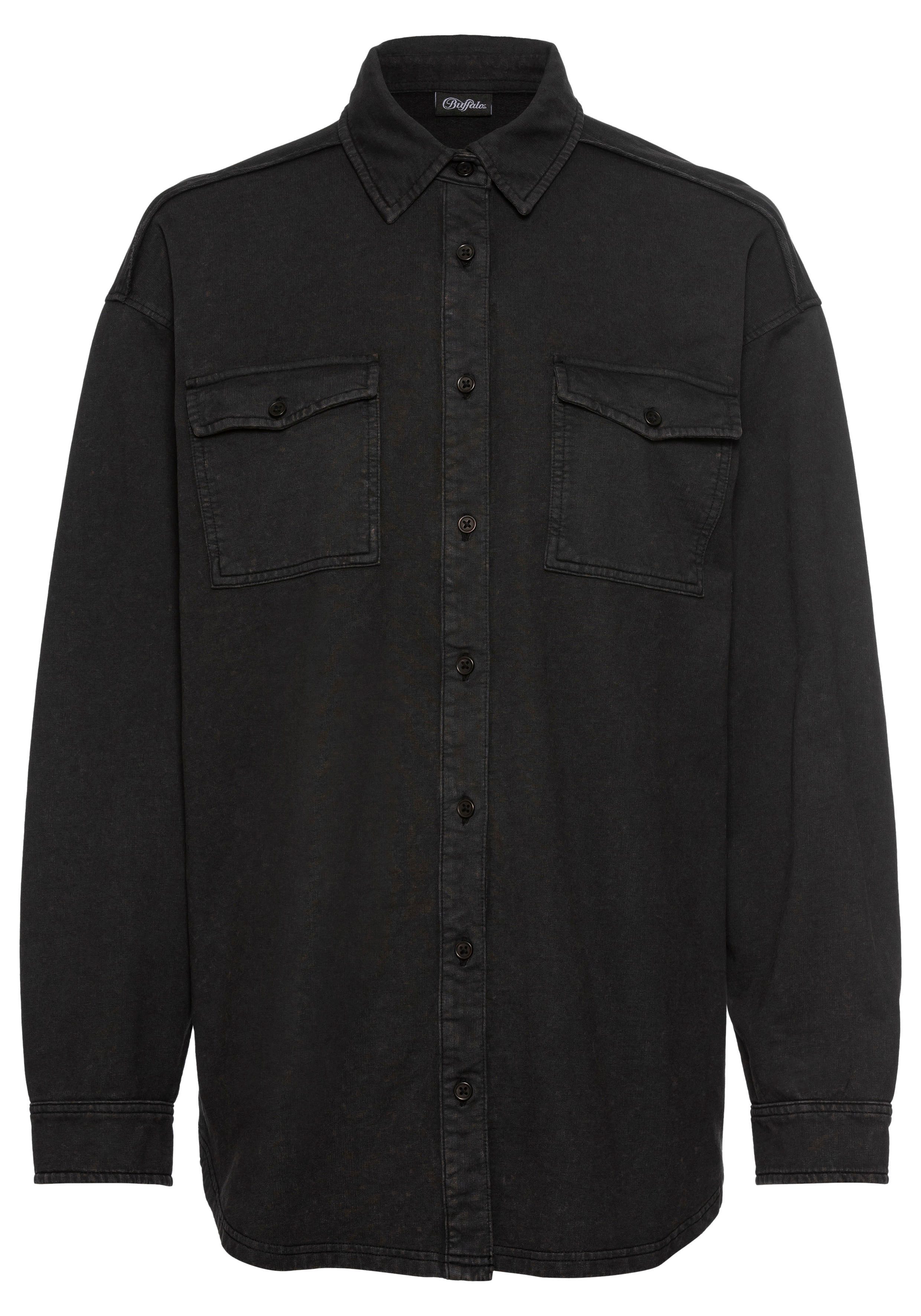 Buffalo Shirt -Shirt - Loungehemd - Lounget-shirt in used-look, loungewear