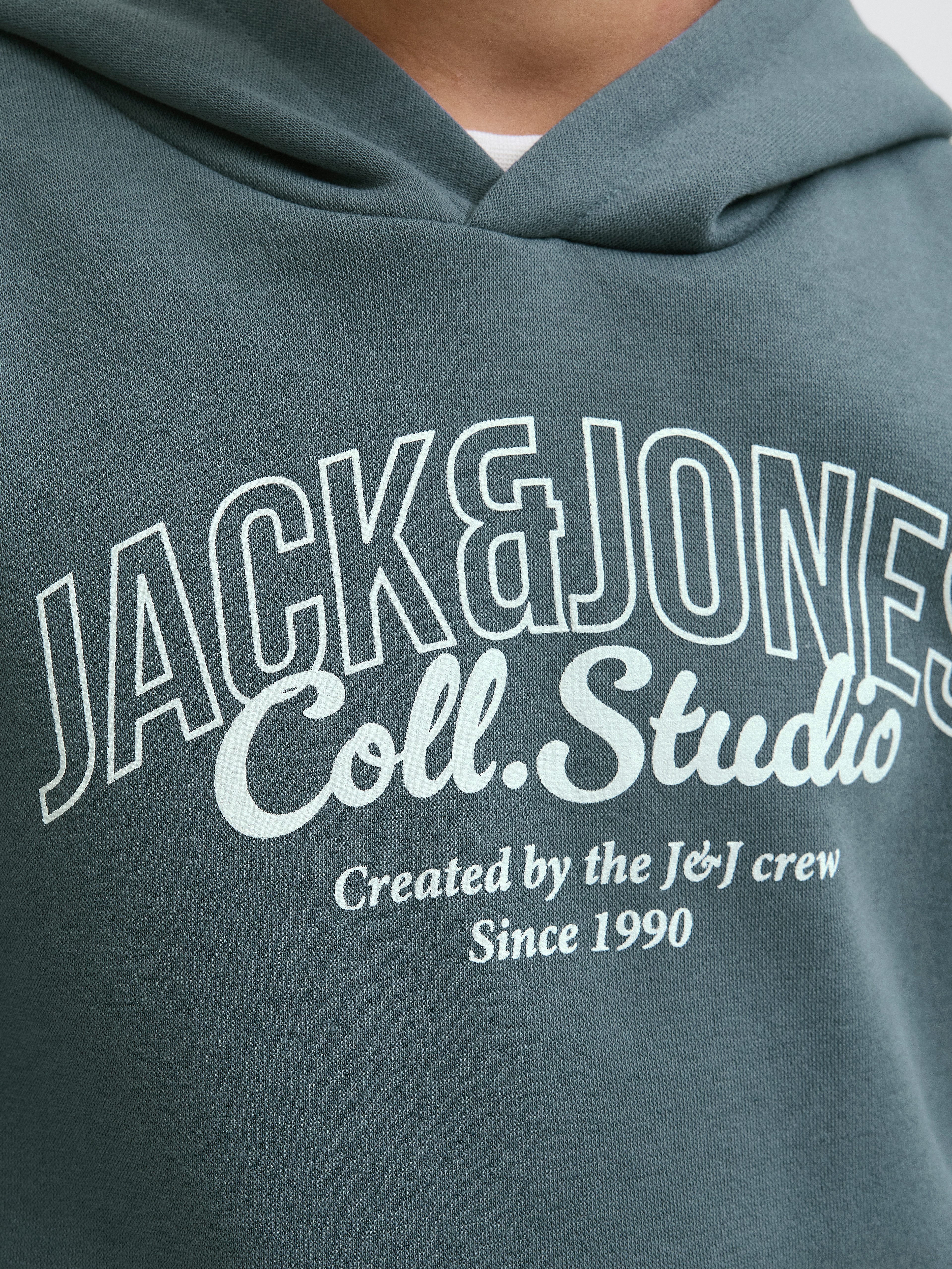 Jack & Jones Junior Hoodie JJMAKOTO SWEAT HOOD JNR