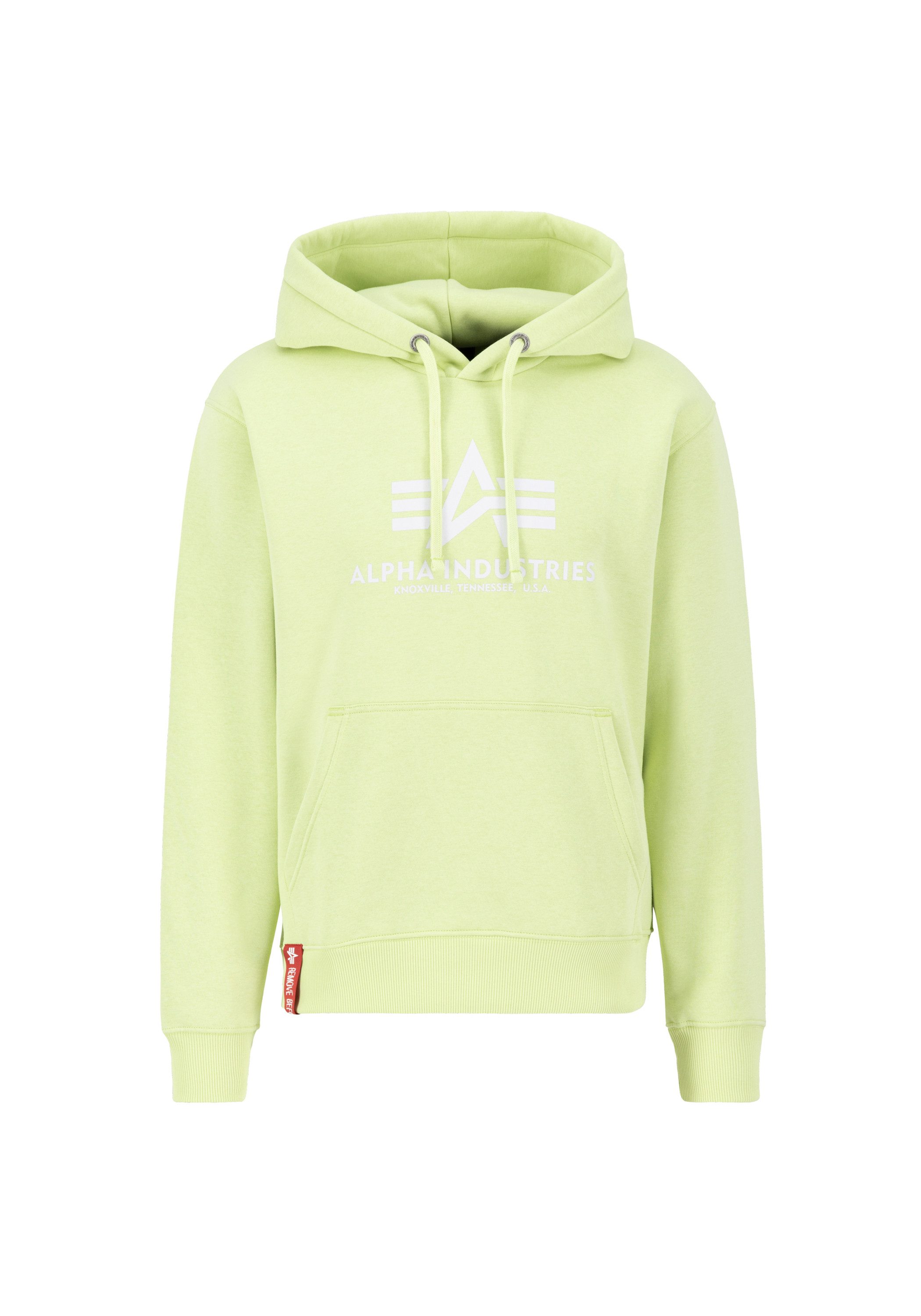 Alpha Industries Hoodie Alpha Industries Mannen - Hoodies Basic hoodie heren sweaters maat L groen