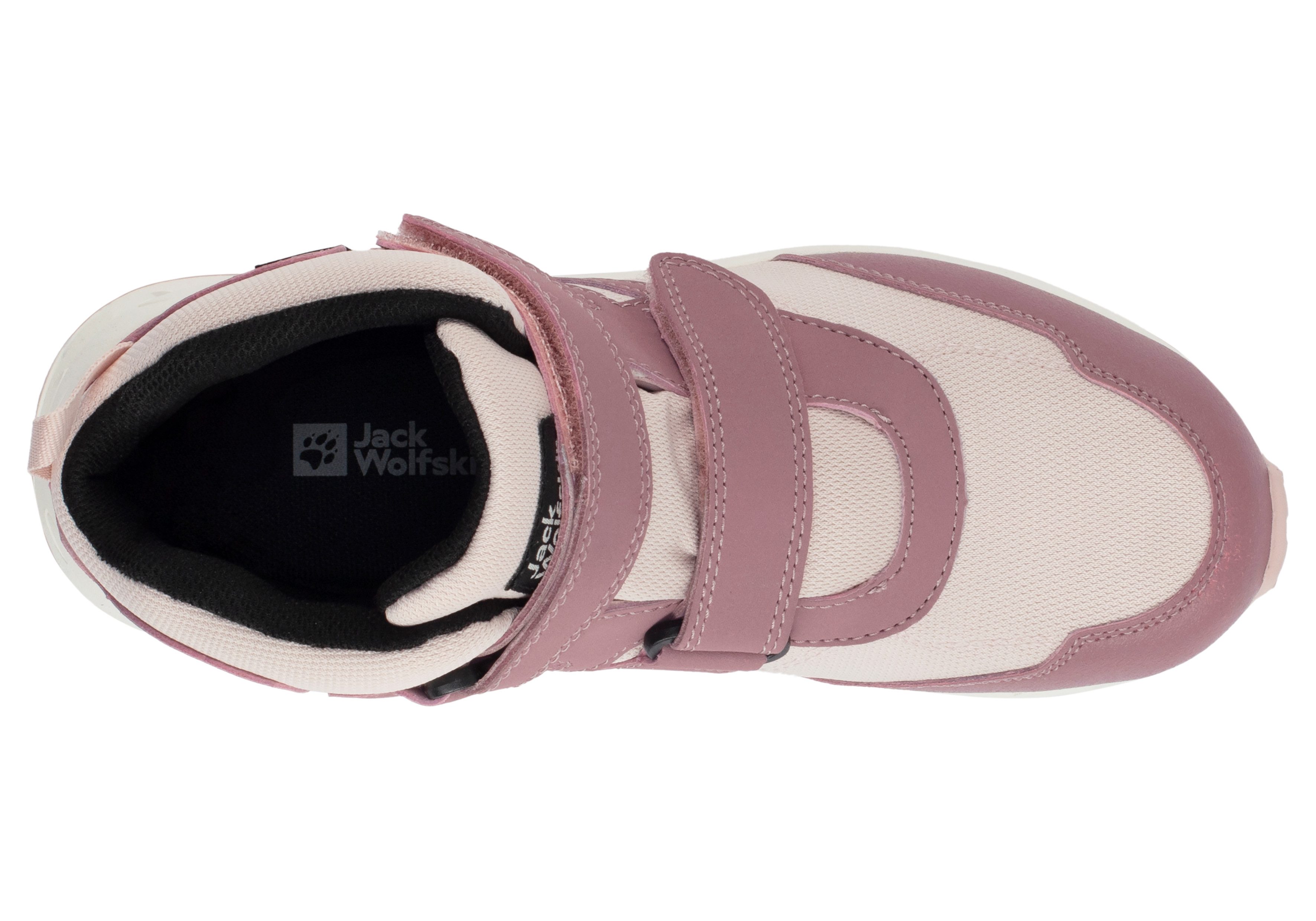 Jack Wolfskin Wandelschoenen WOODLAND TEXAPORE MID VC K waterdicht met klittenbandsluiting